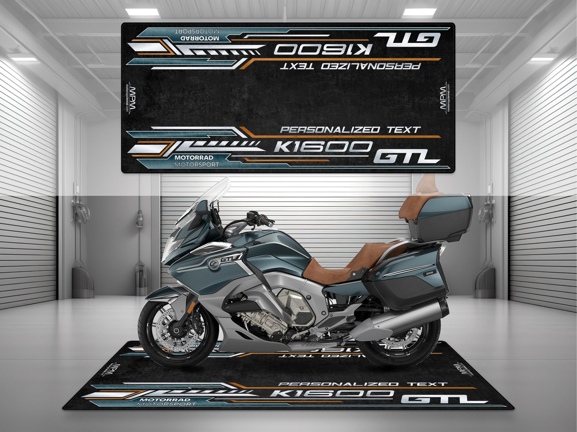 MPM Motorcycle Mat for BMW K1600 GTL - MM4180