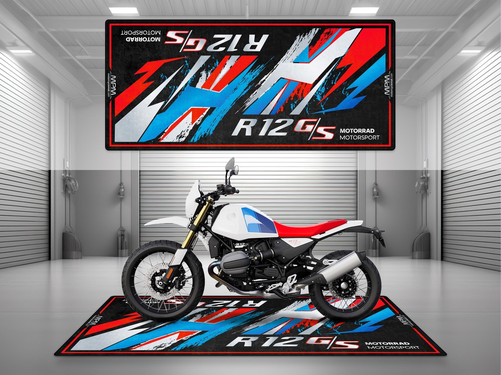 MPM Motorcycle Mat for BMW R12 G/S - MM4192