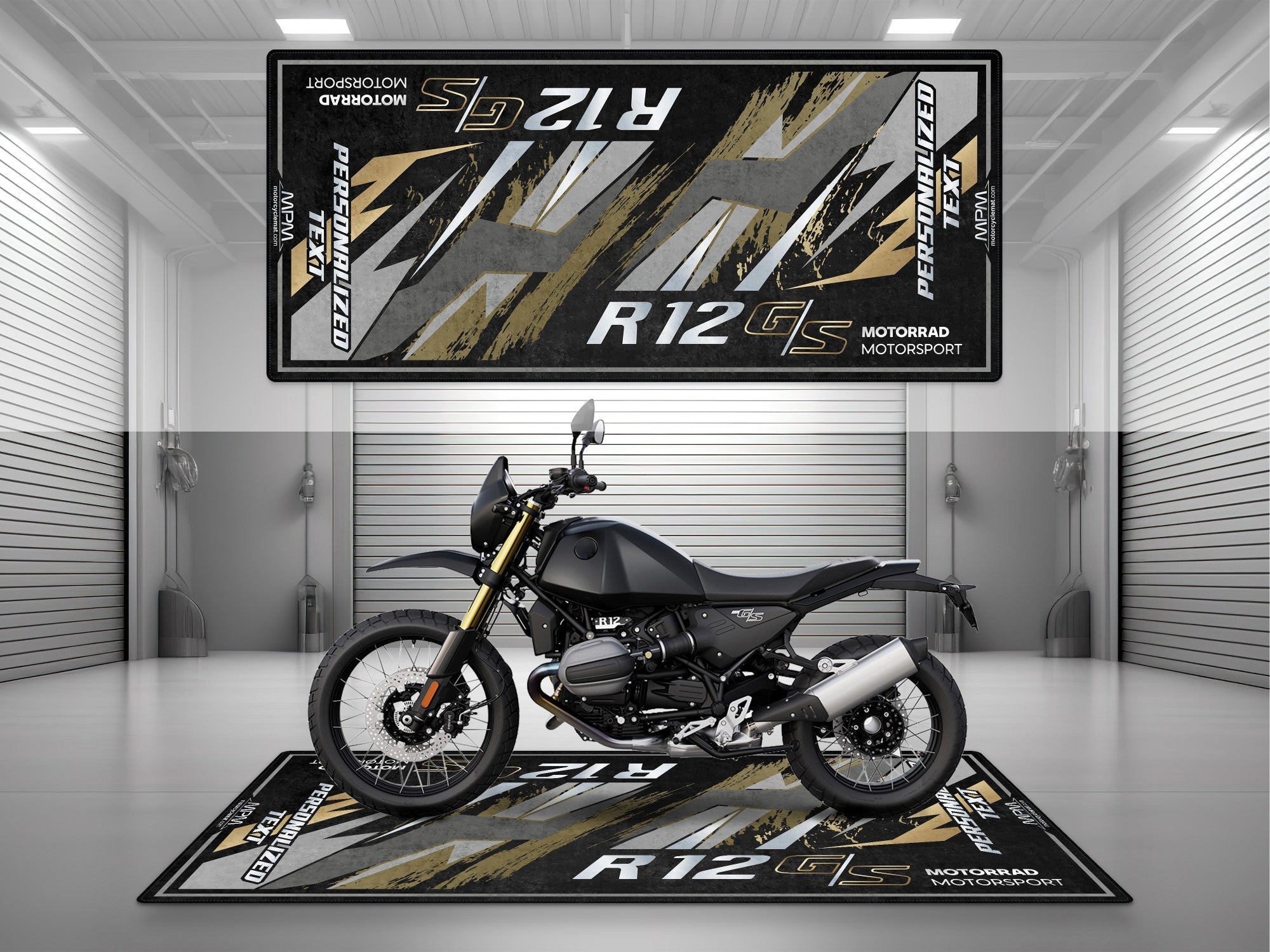 MPM Motorcycle Mat for BMW R12 G/S - MM4192