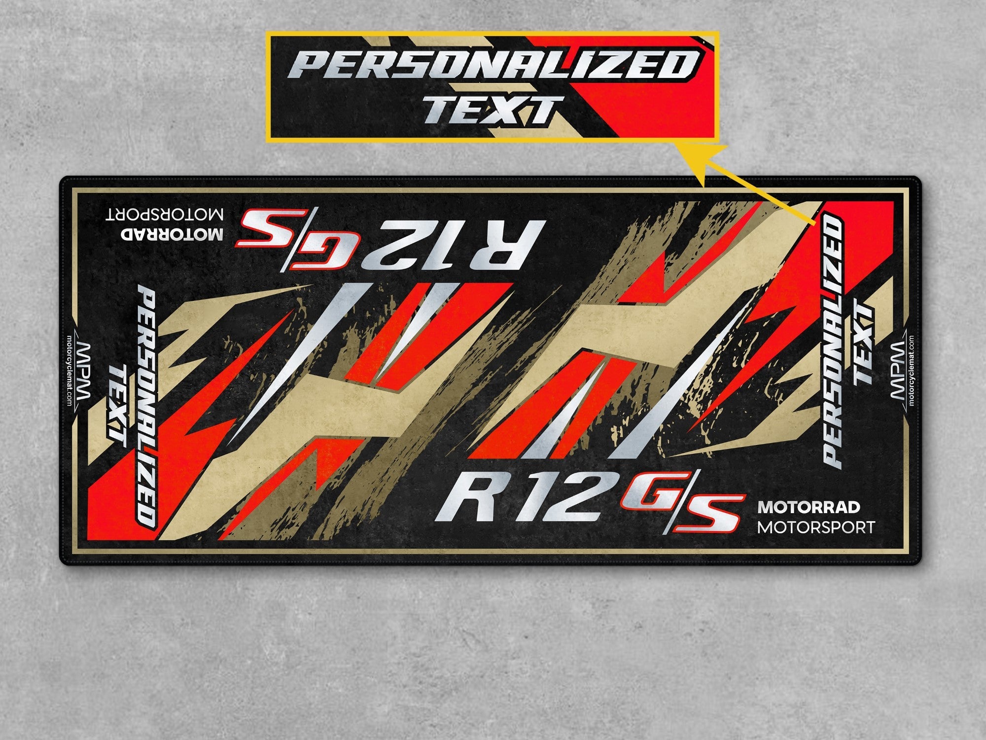 MPM Motorcycle Mat for BMW R12 G/S - MM4192