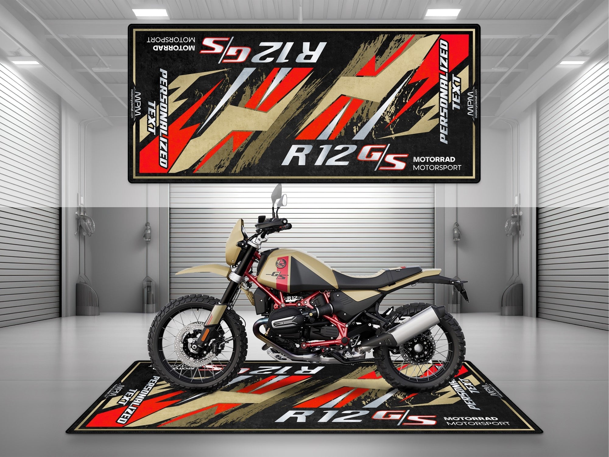 MPM Motorcycle Mat for BMW R12 G/S - MM4192