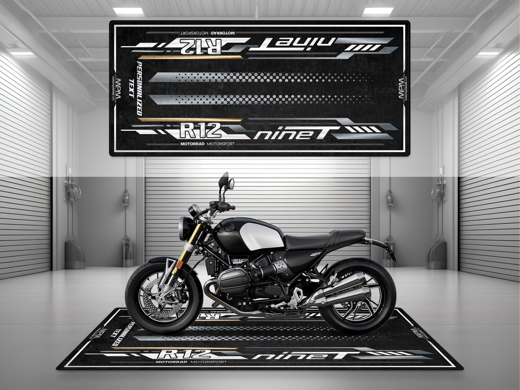 MPM Motorcycle Mat for BMW R12 nineT - MM4189
