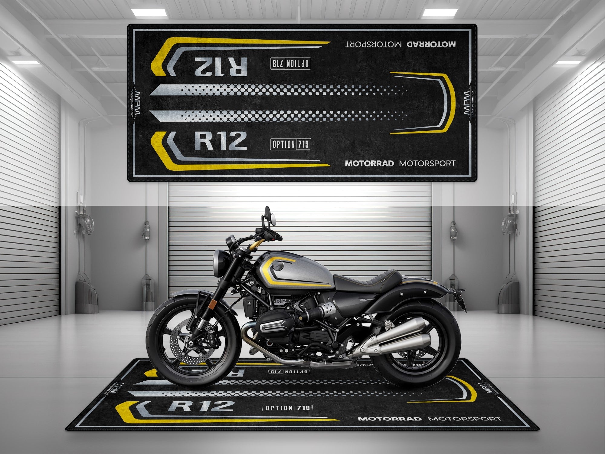 MPM Motorcycle Mat for BMW R12 - MM4190