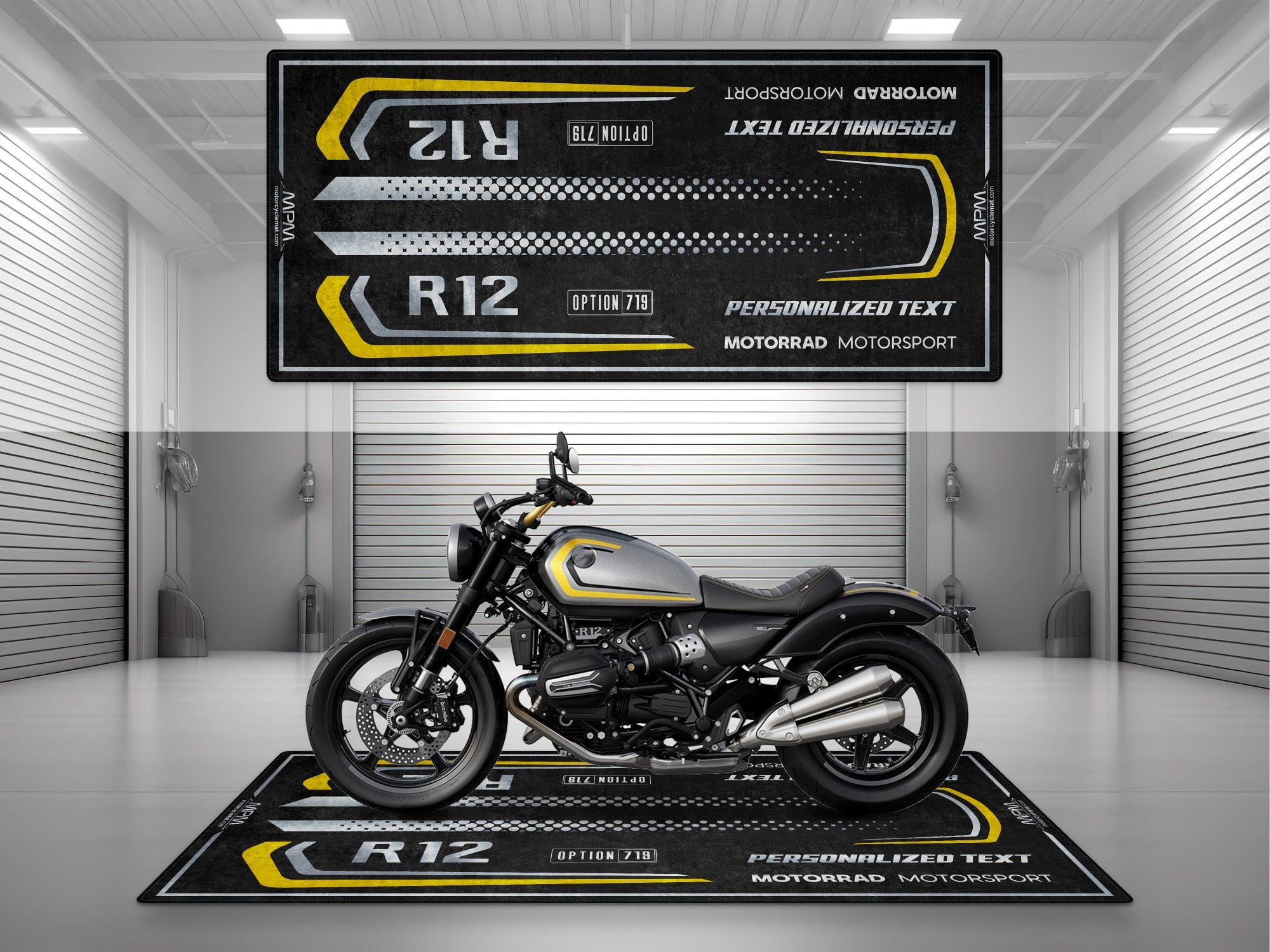 MPM Motorcycle Mat for BMW R12 - MM4190