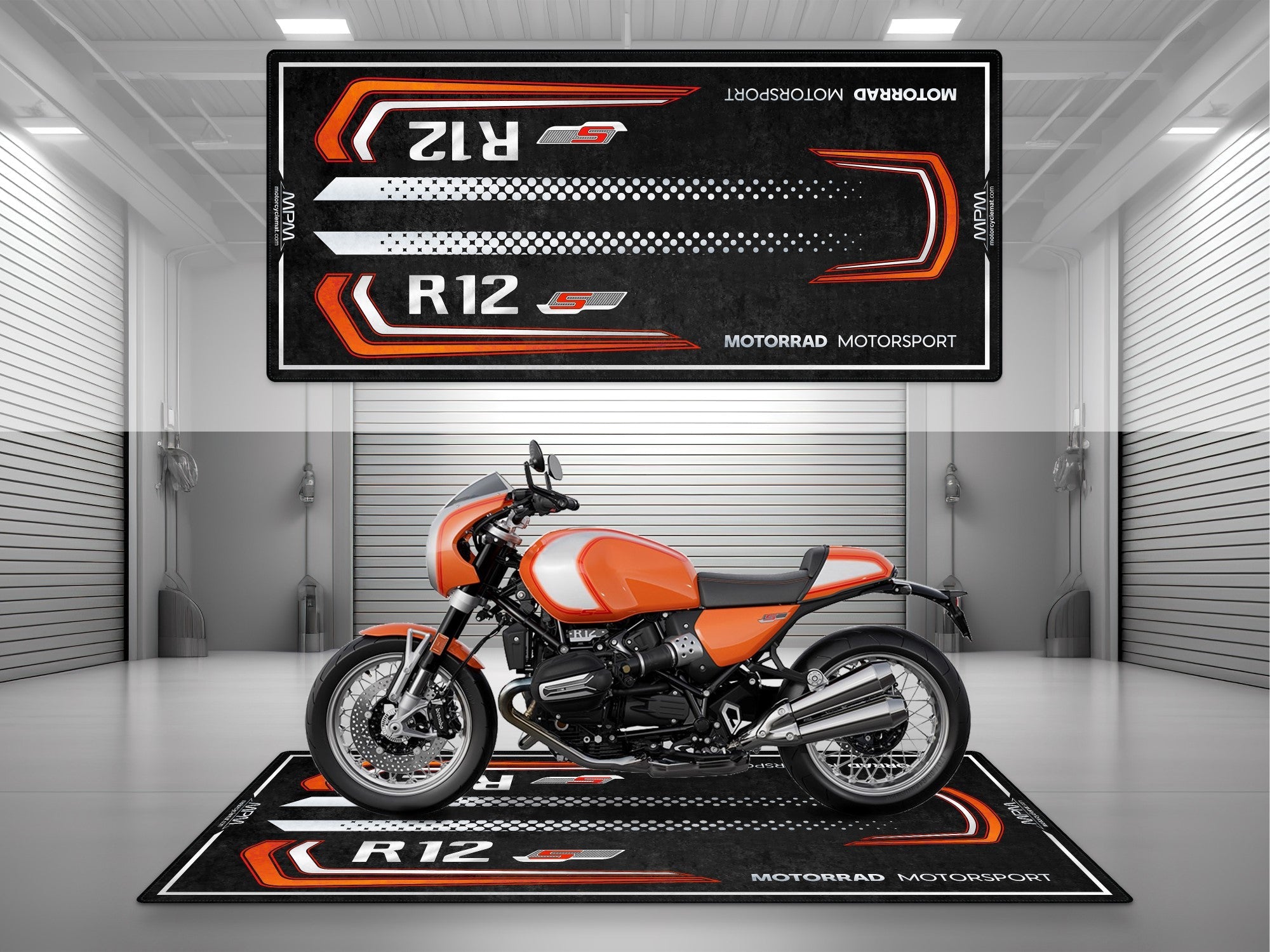 MPM Motorcycle Mat for BMW R12 S - MM4191