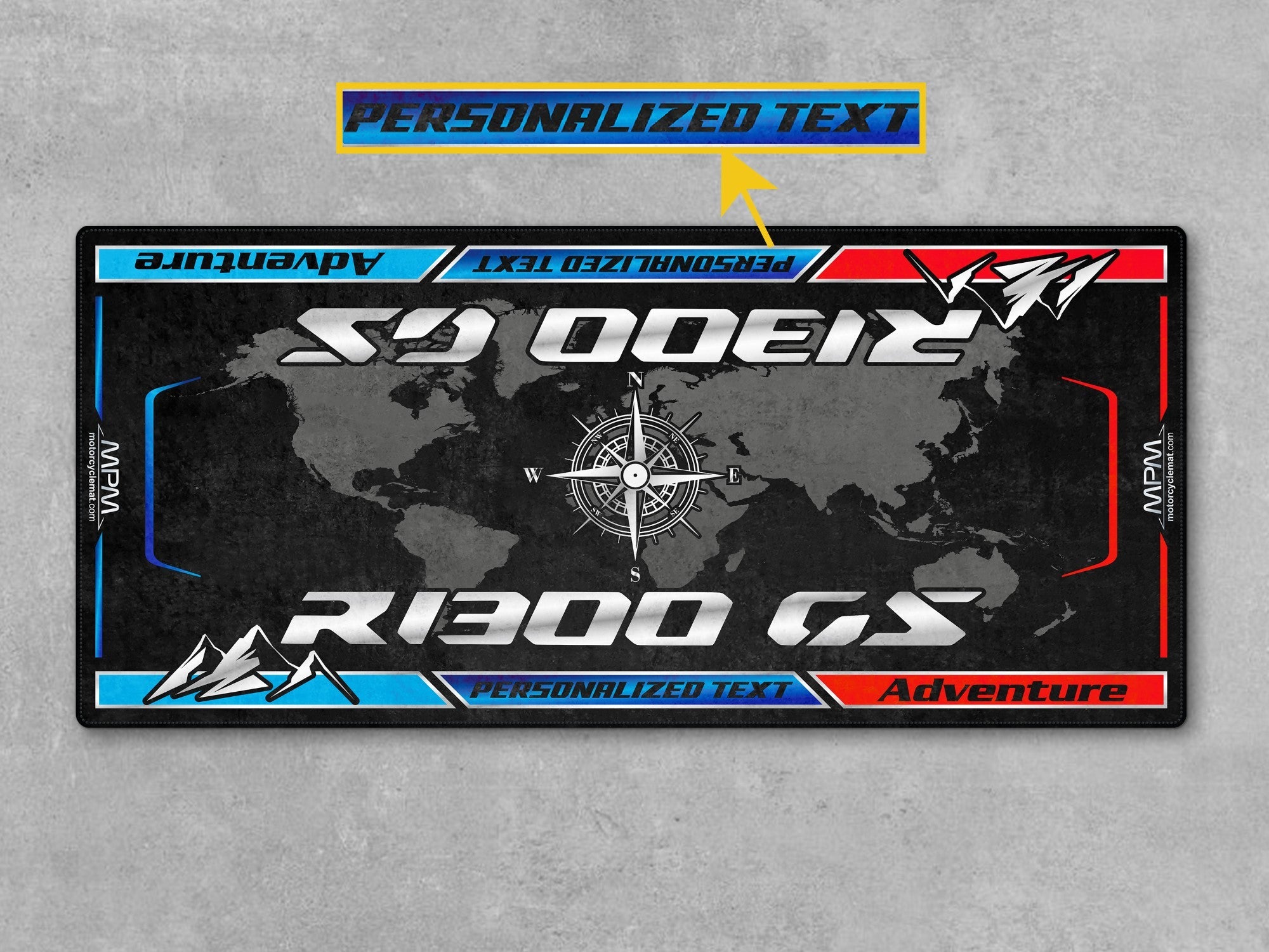 MPM Motorcycle Mat for BMW R1300 GS Adventure - MM4193