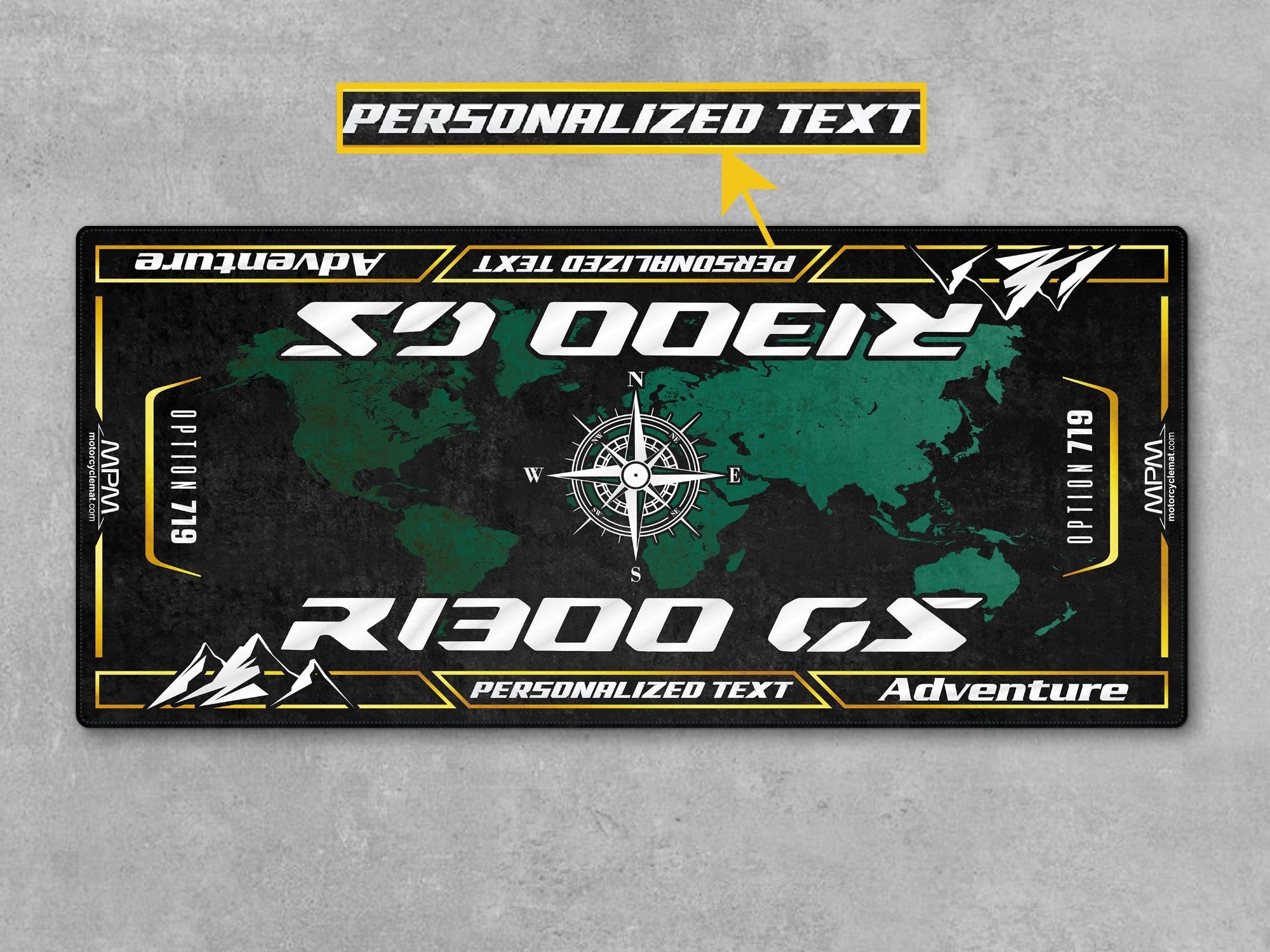 MPM Motorcycle Mat for BMW R1300 GS Adventure - MM4193