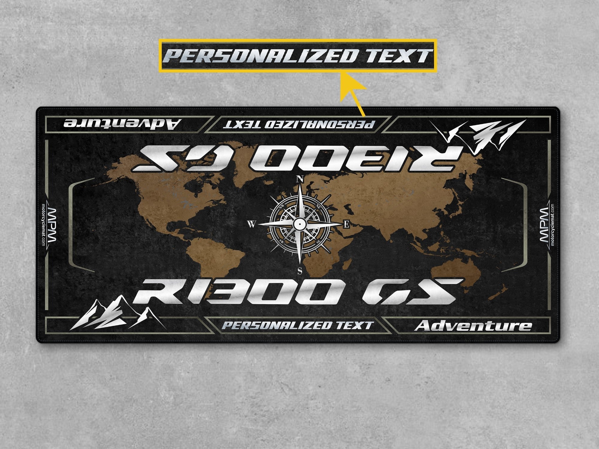 MPM Motorcycle Mat for BMW R1300 GS Adventure - MM4193