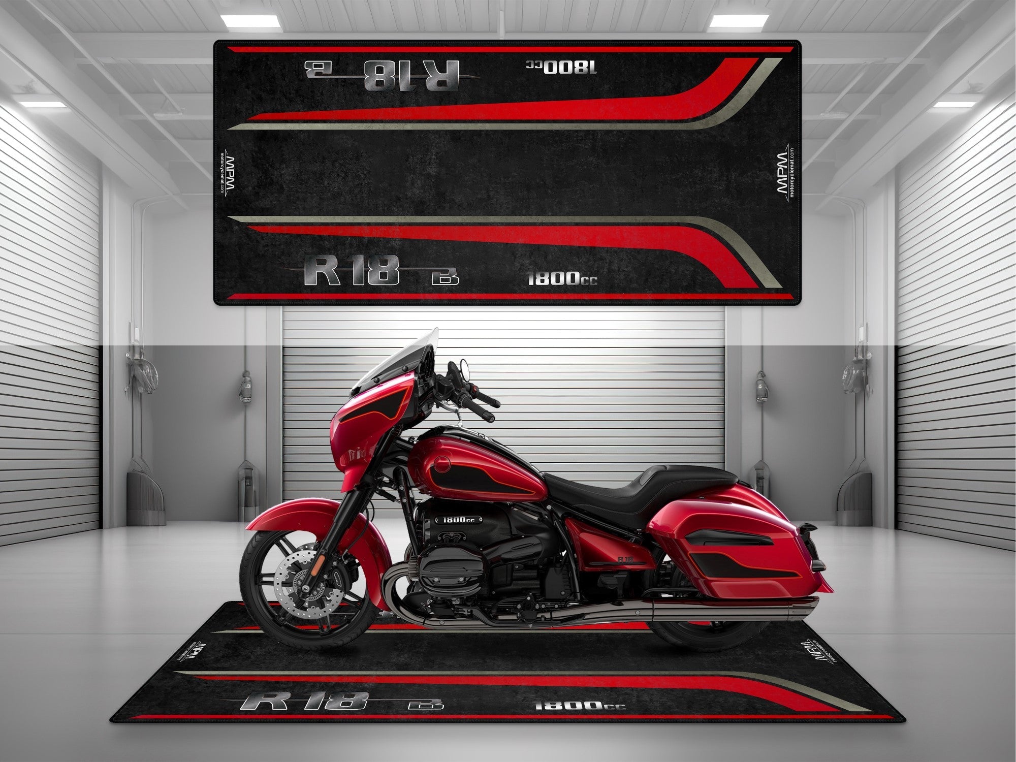MPM Motorcycle Mat for BMW R18 B - MM4187