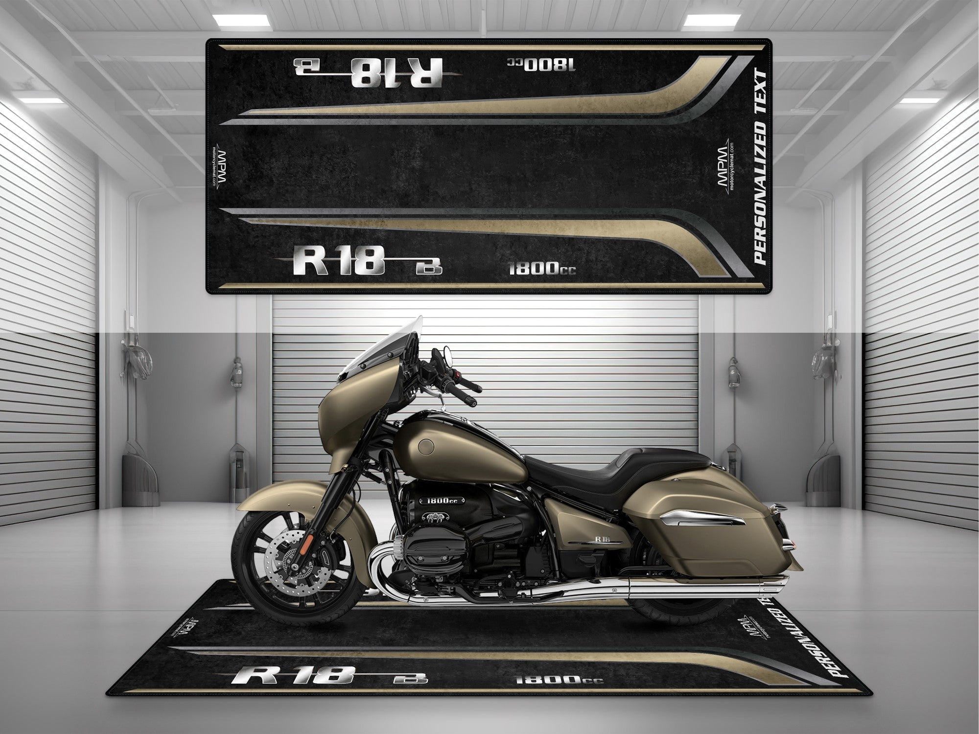 MPM Motorcycle Mat for BMW R18 B - MM4187