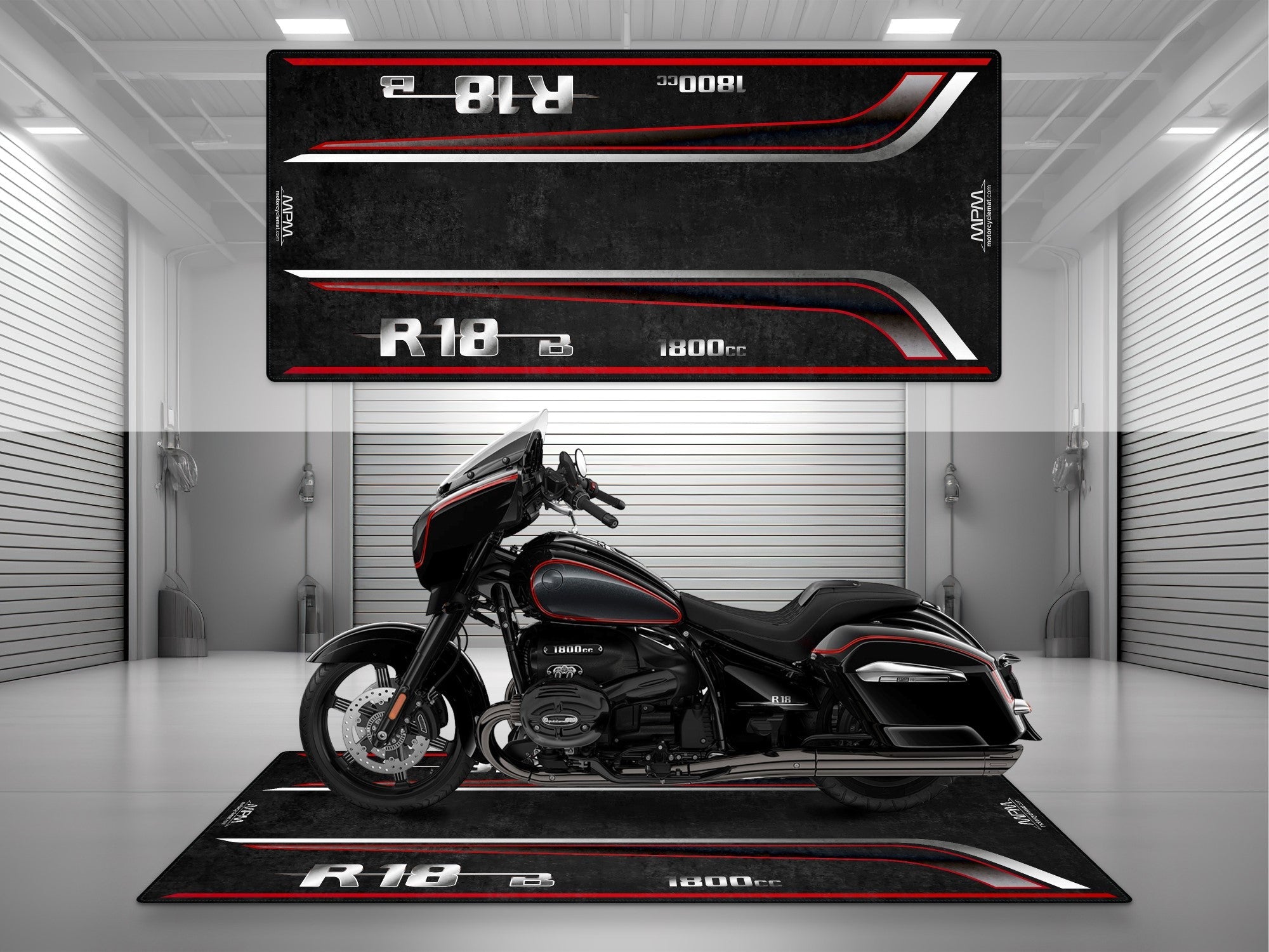 MPM Motorcycle Mat for BMW R18 B - MM4187