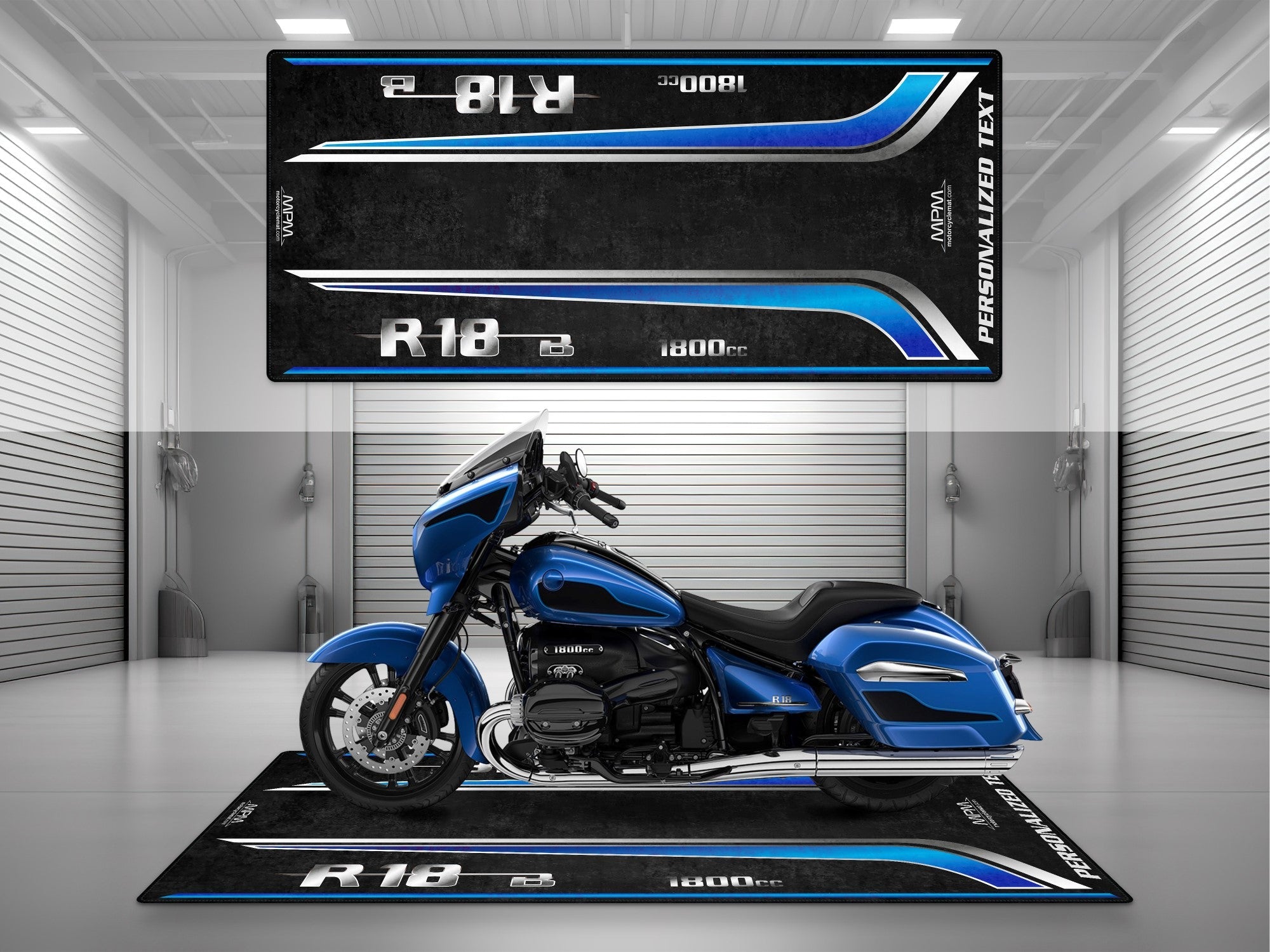 MPM Motorcycle Mat for BMW R18 B - MM4187