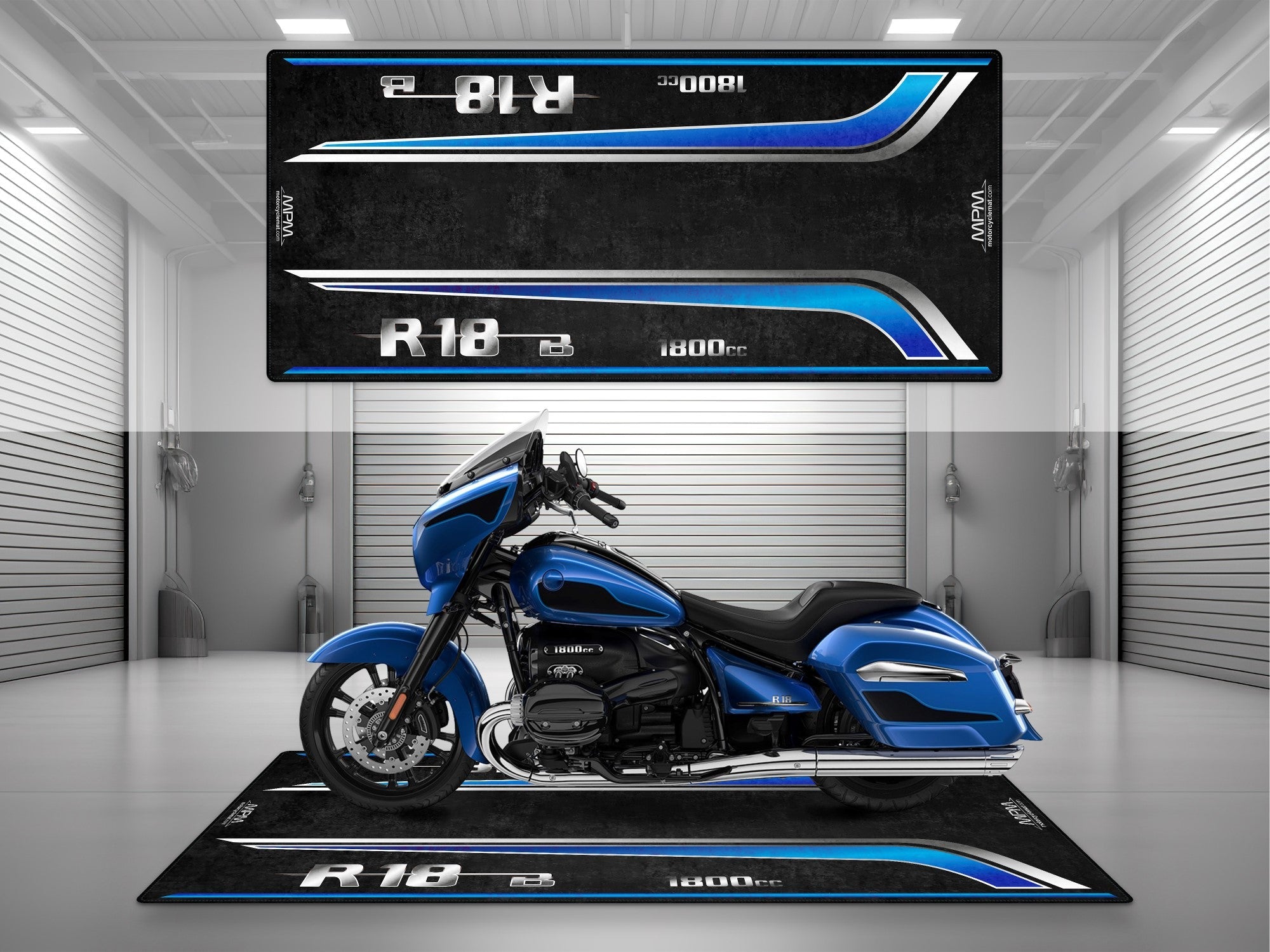 MPM Motorcycle Mat for BMW R18 B - MM4187