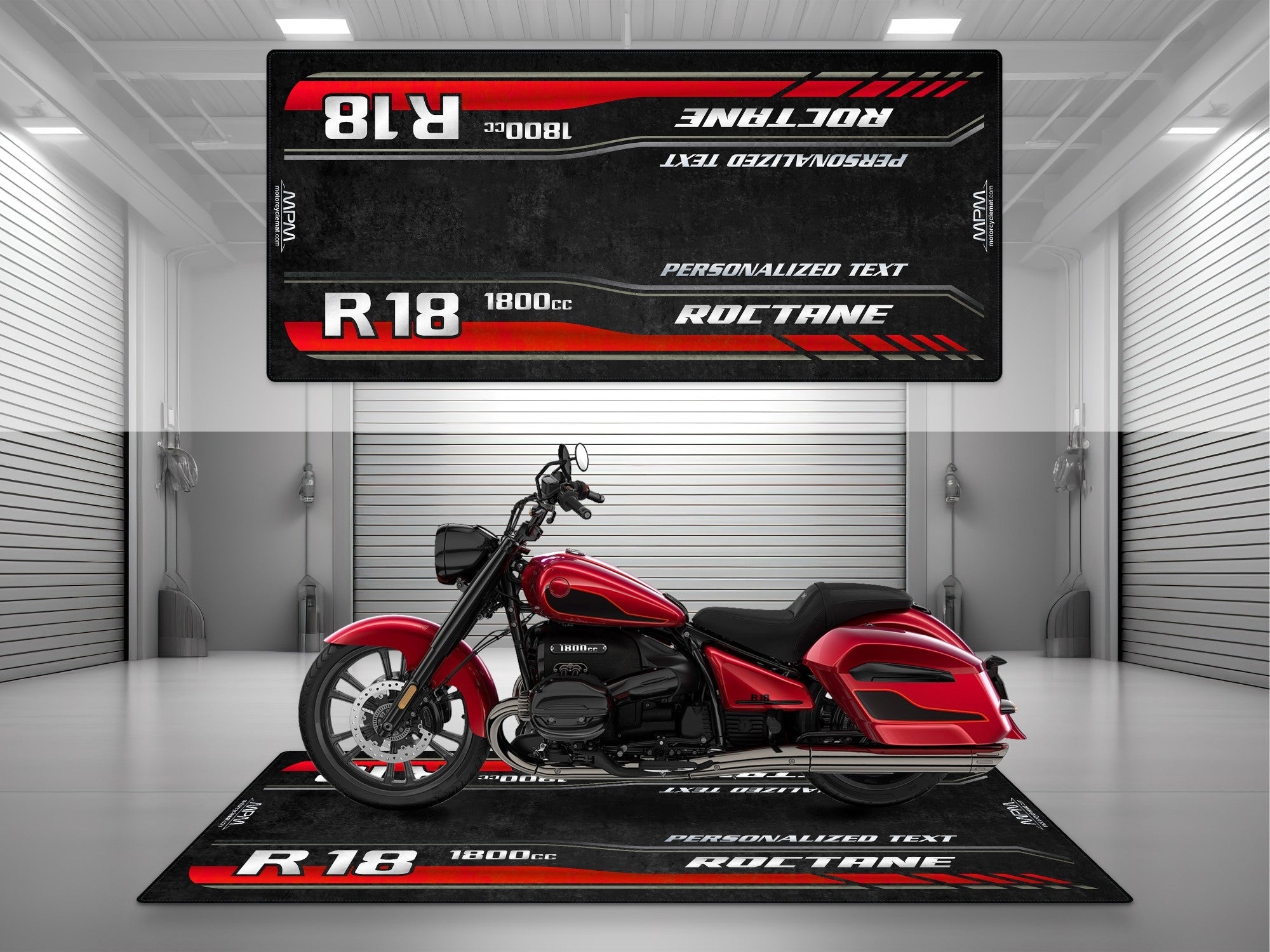 MPM Motorcycle Mat for BMW R18 Roctane - MM4186