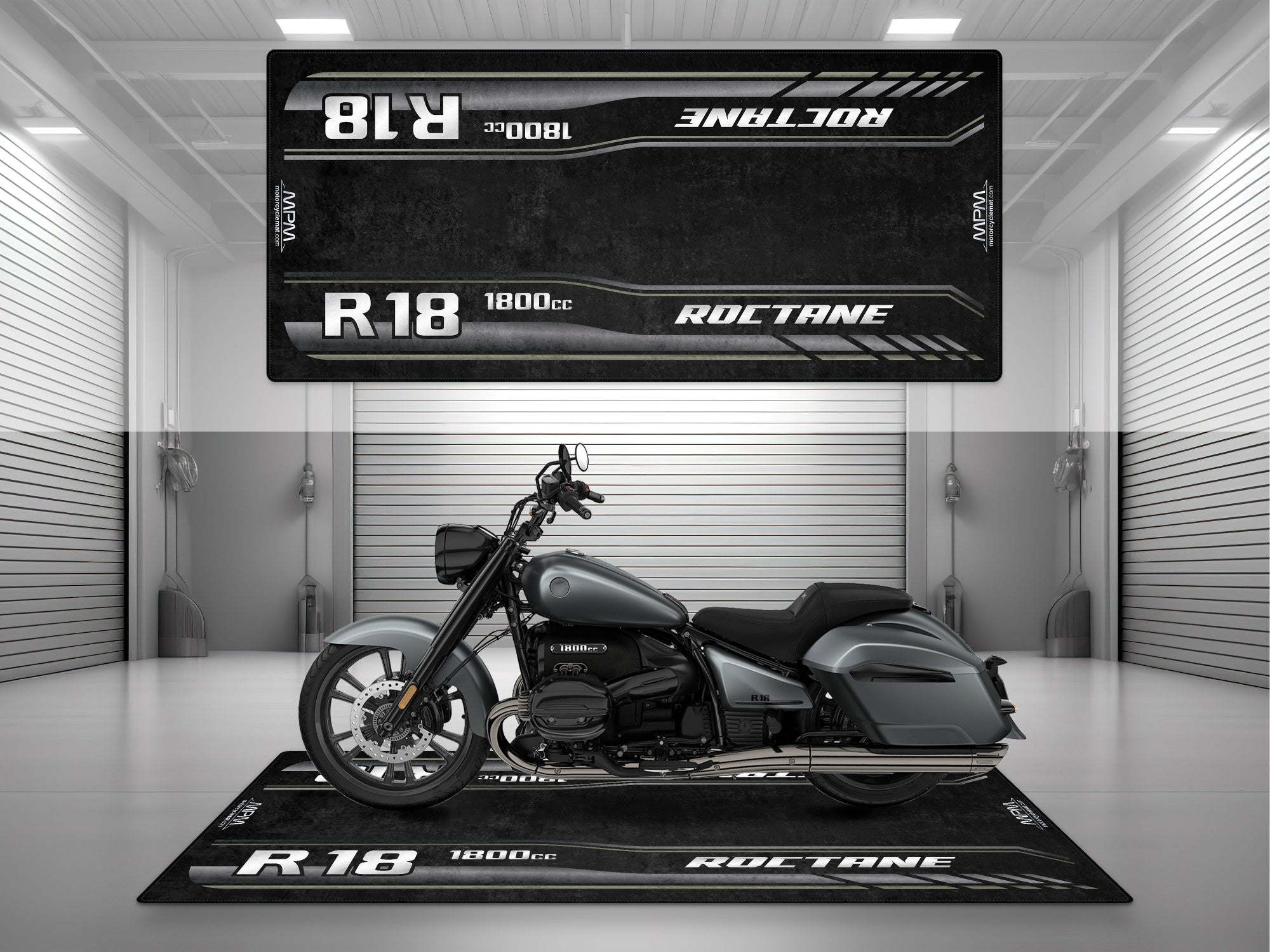 MPM Motorcycle Mat for BMW R18 Roctane - MM4186