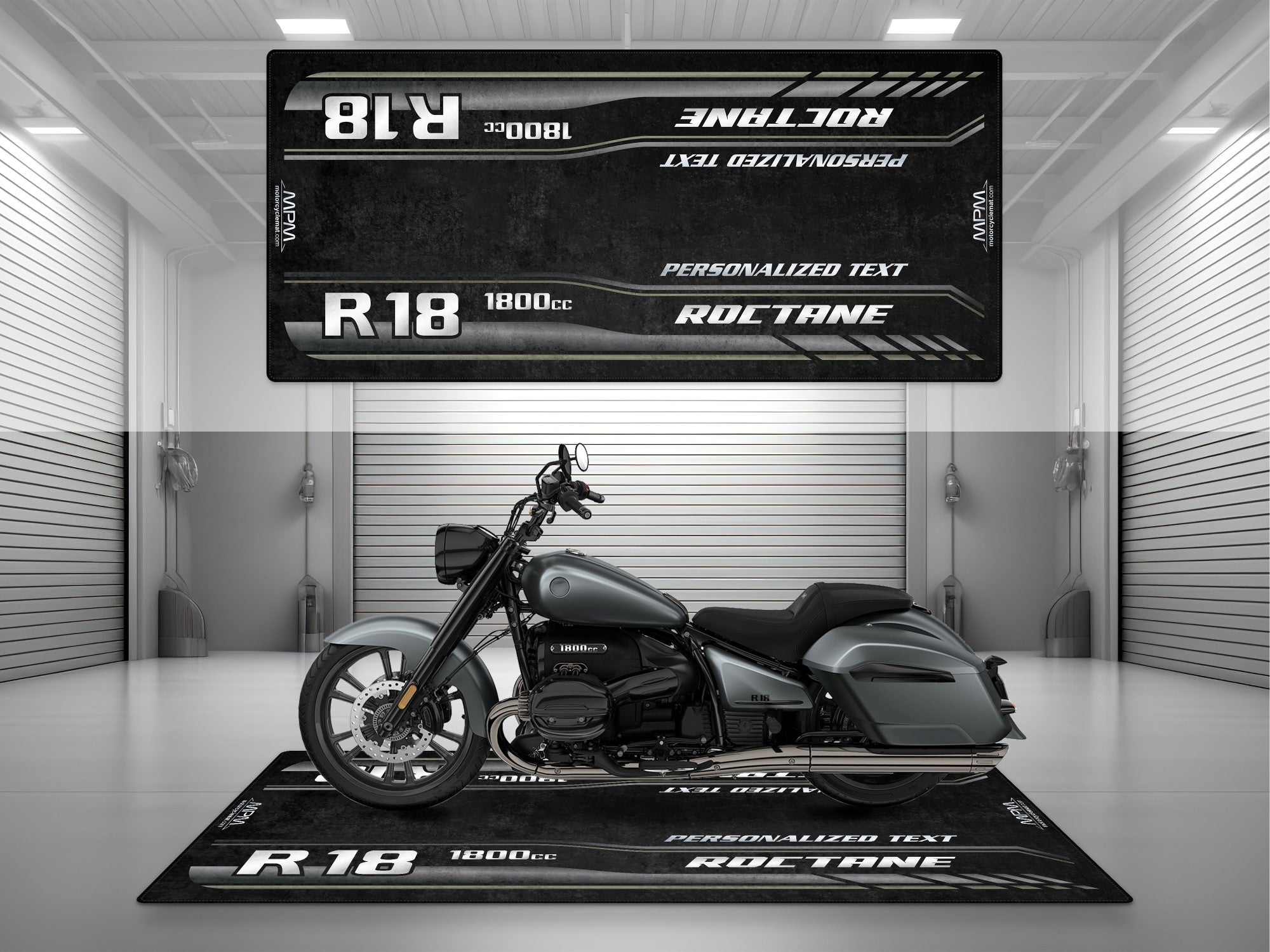 MPM Motorcycle Mat for BMW R18 Roctane - MM4186