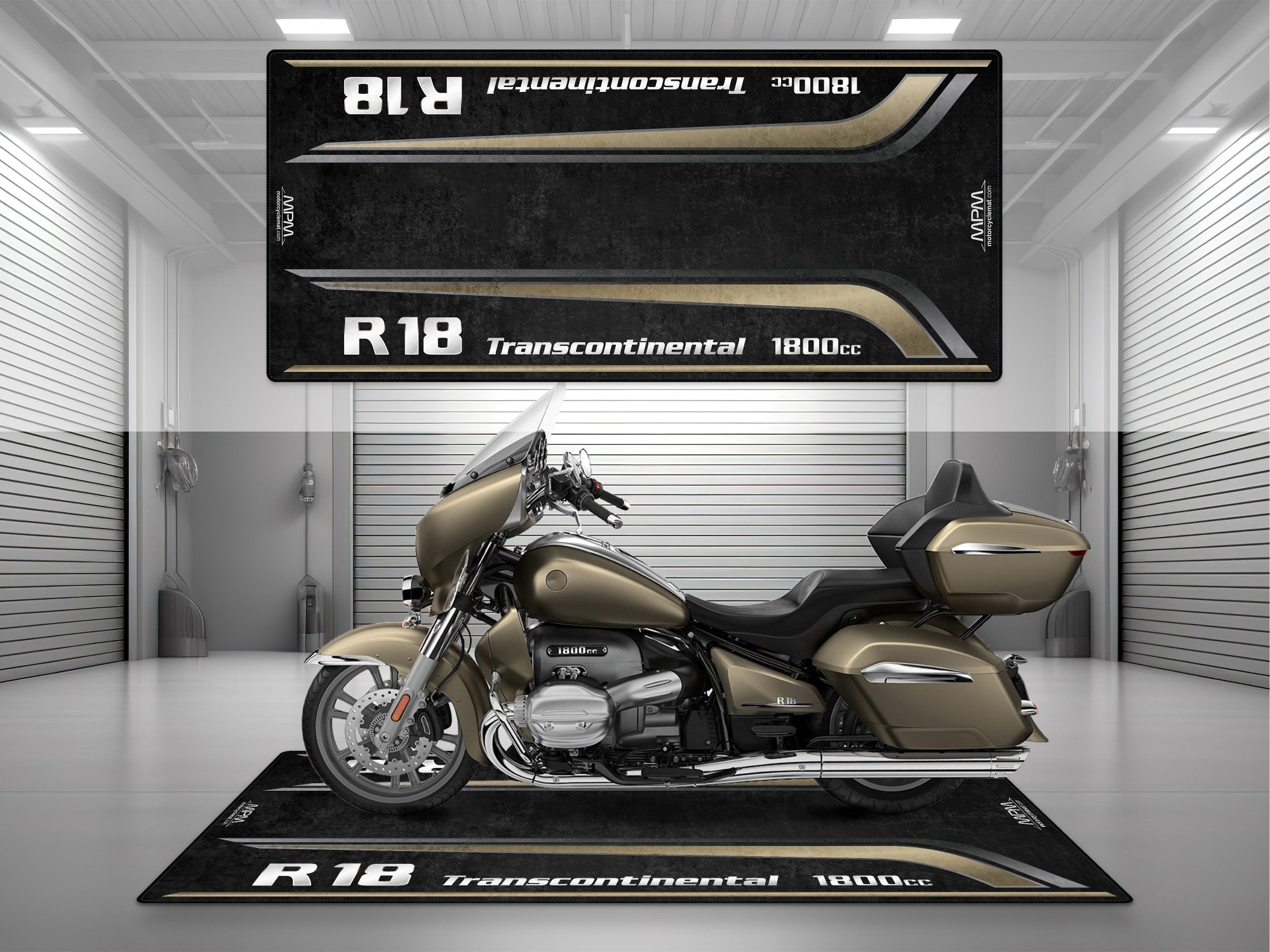 MPM Motorcycle Mat for BMW R18 Transcontinental - MM4188