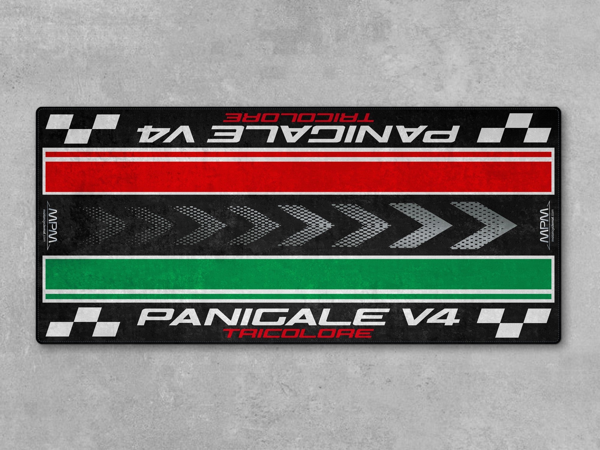 MPM Motorcycle Mat for Ducati Panigale V4 Tricolore - MM4204