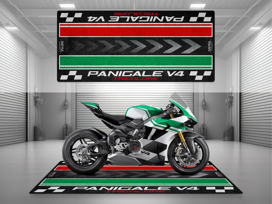 MPM Motorcycle Mat for Ducati Panigale V4 Tricolore - MM4204