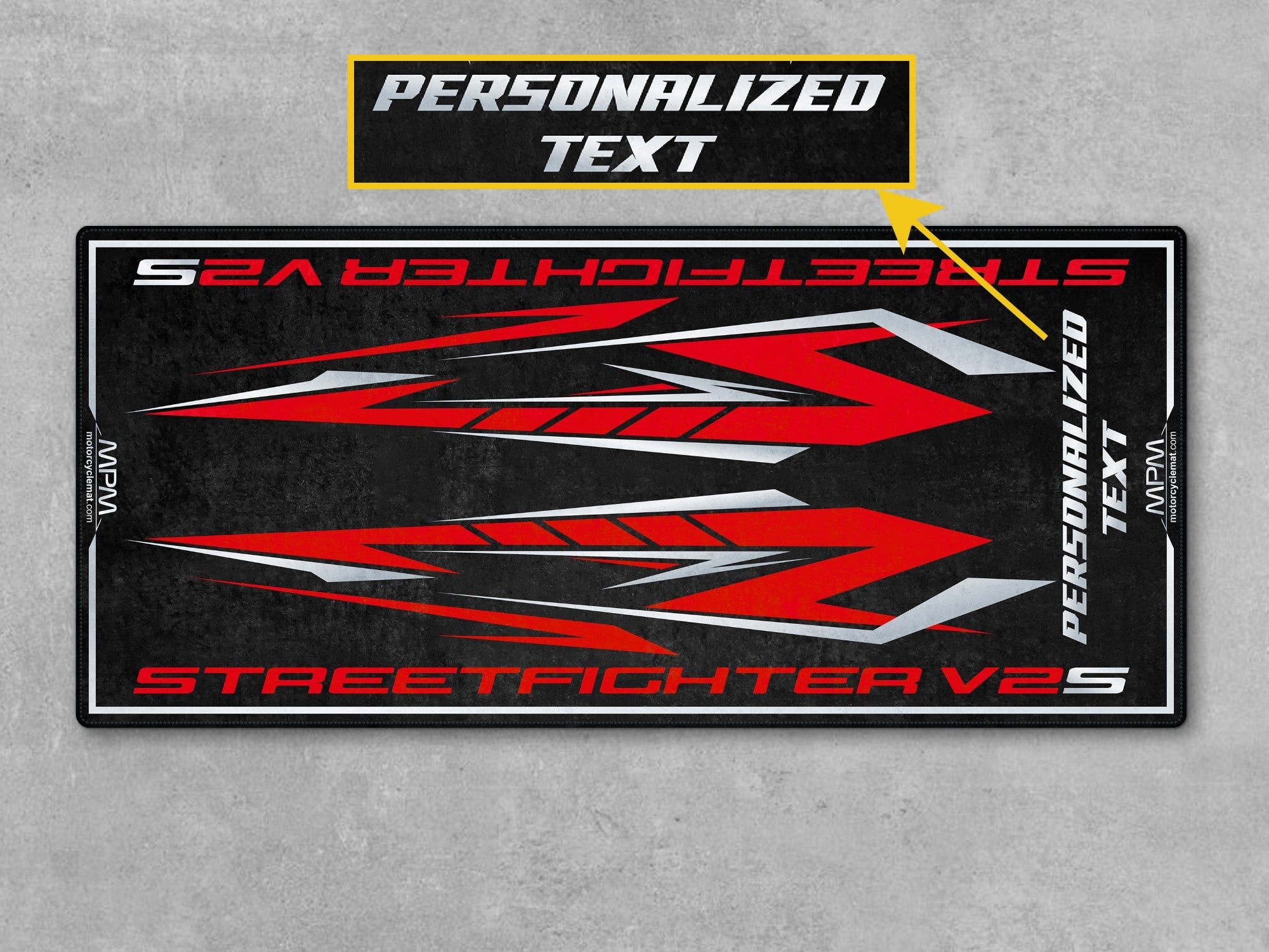 MPM Motorcycle Mat for Ducati Streetfighter V2 S - MM4202