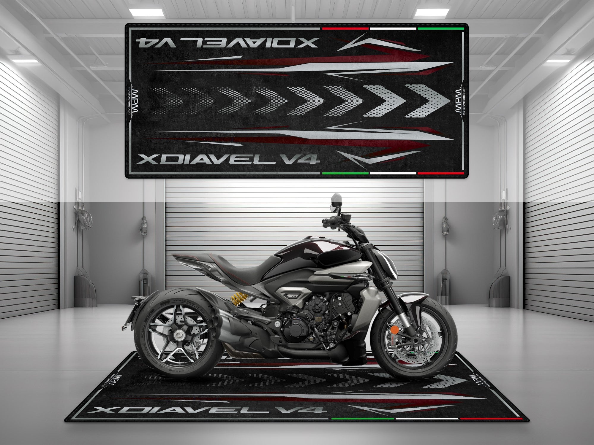 MPM Motorcycle Mat for Ducati XDiavel V4 - MM4201