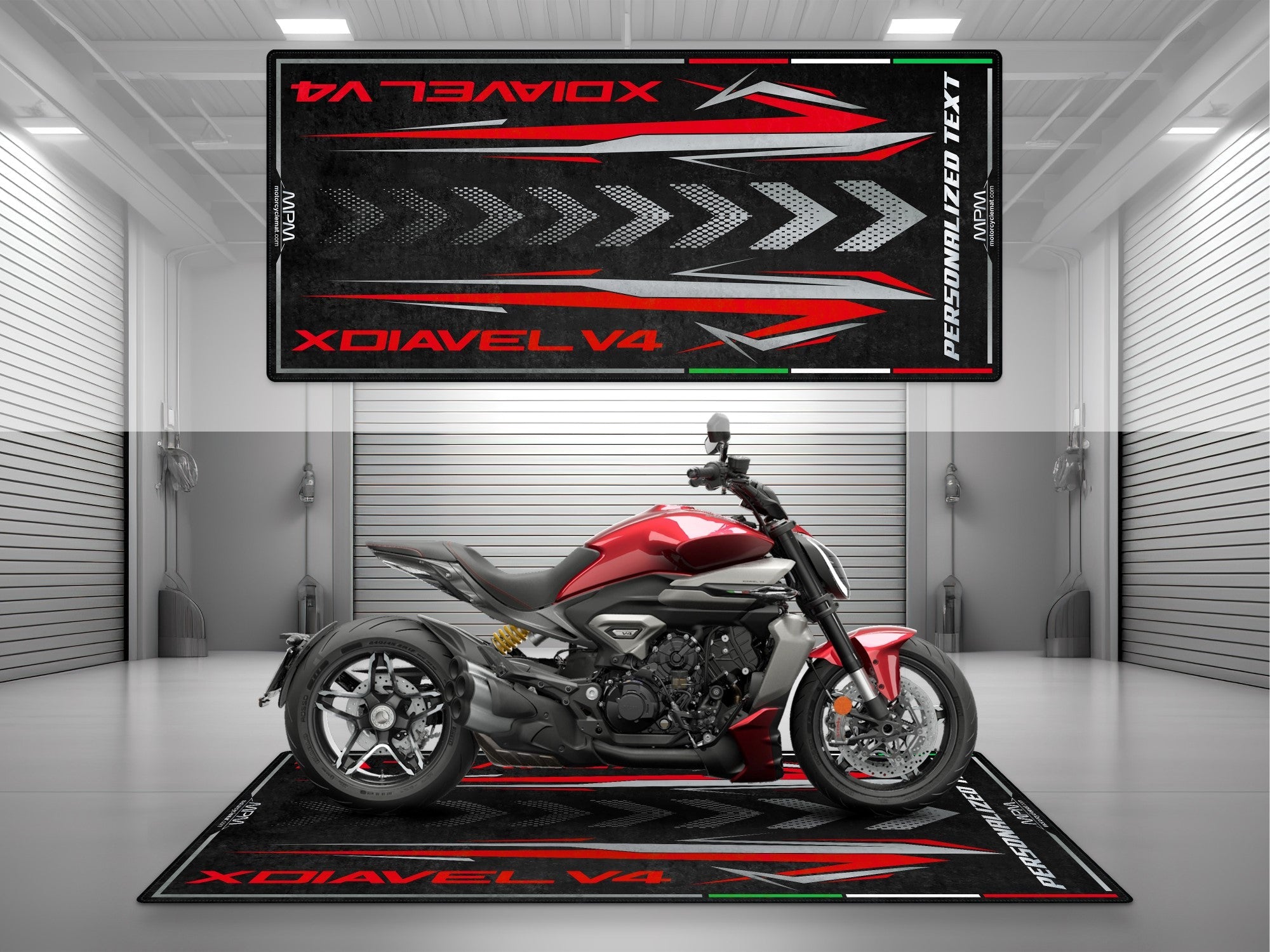 MPM Motorcycle Mat for Ducati XDiavel V4 - MM4201