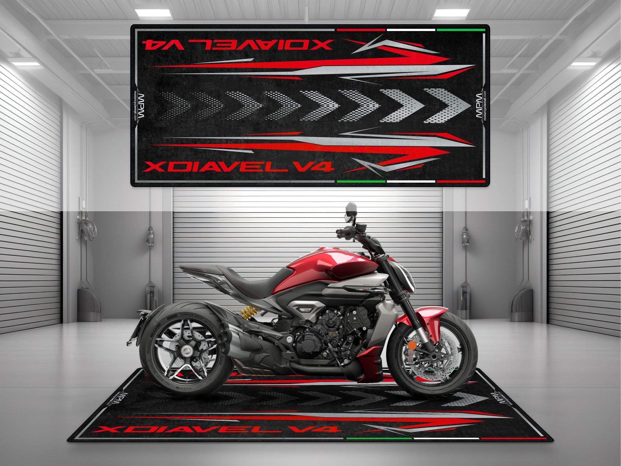 MPM Motorcycle Mat for Ducati XDiavel V4 - MM4201