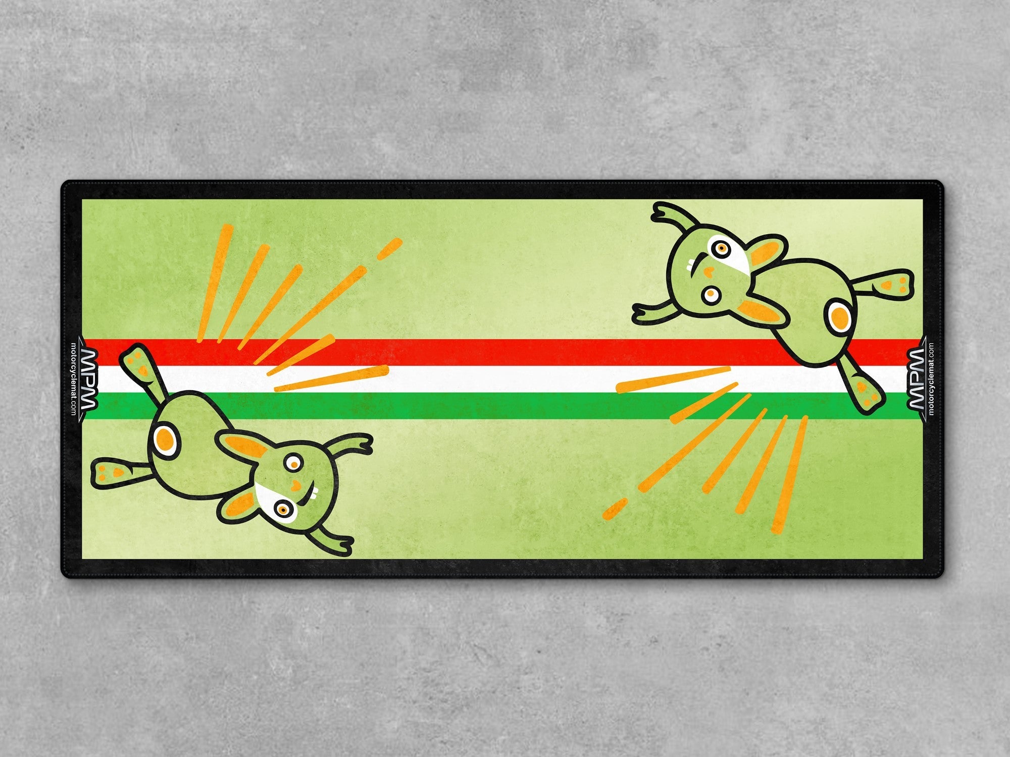 MPM Motorcycle Mat for Vespa Bunny Design - U1102