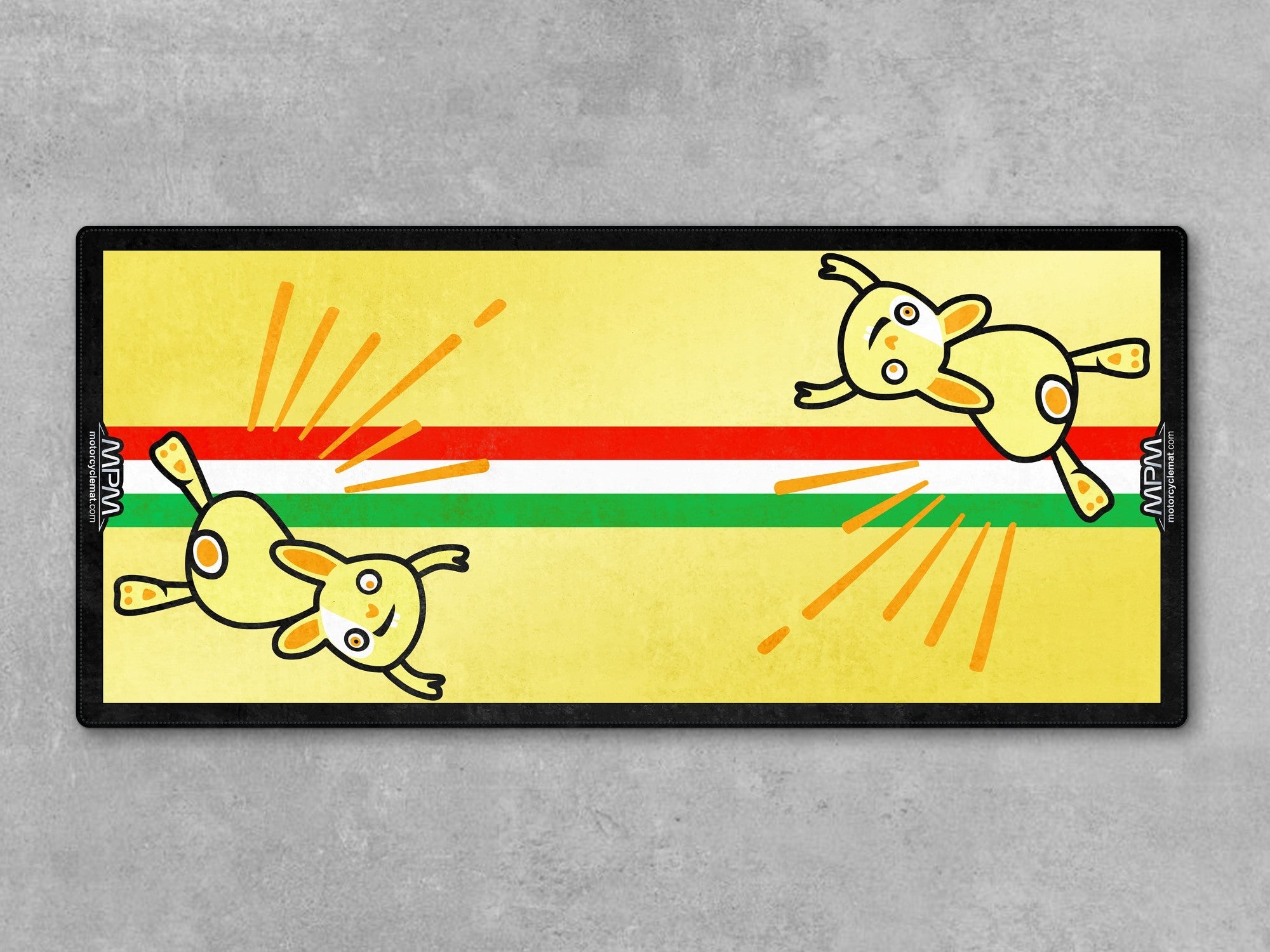 MPM Motorcycle Mat for Vespa Bunny Design - U1102