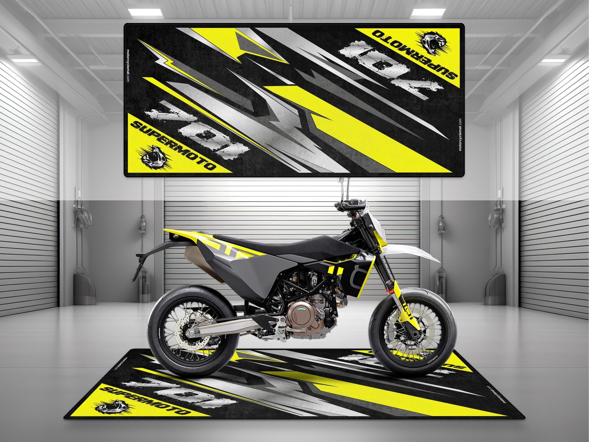 MPM Motorcycle Mat for Husqvarna 701 Supermoto - MM4227