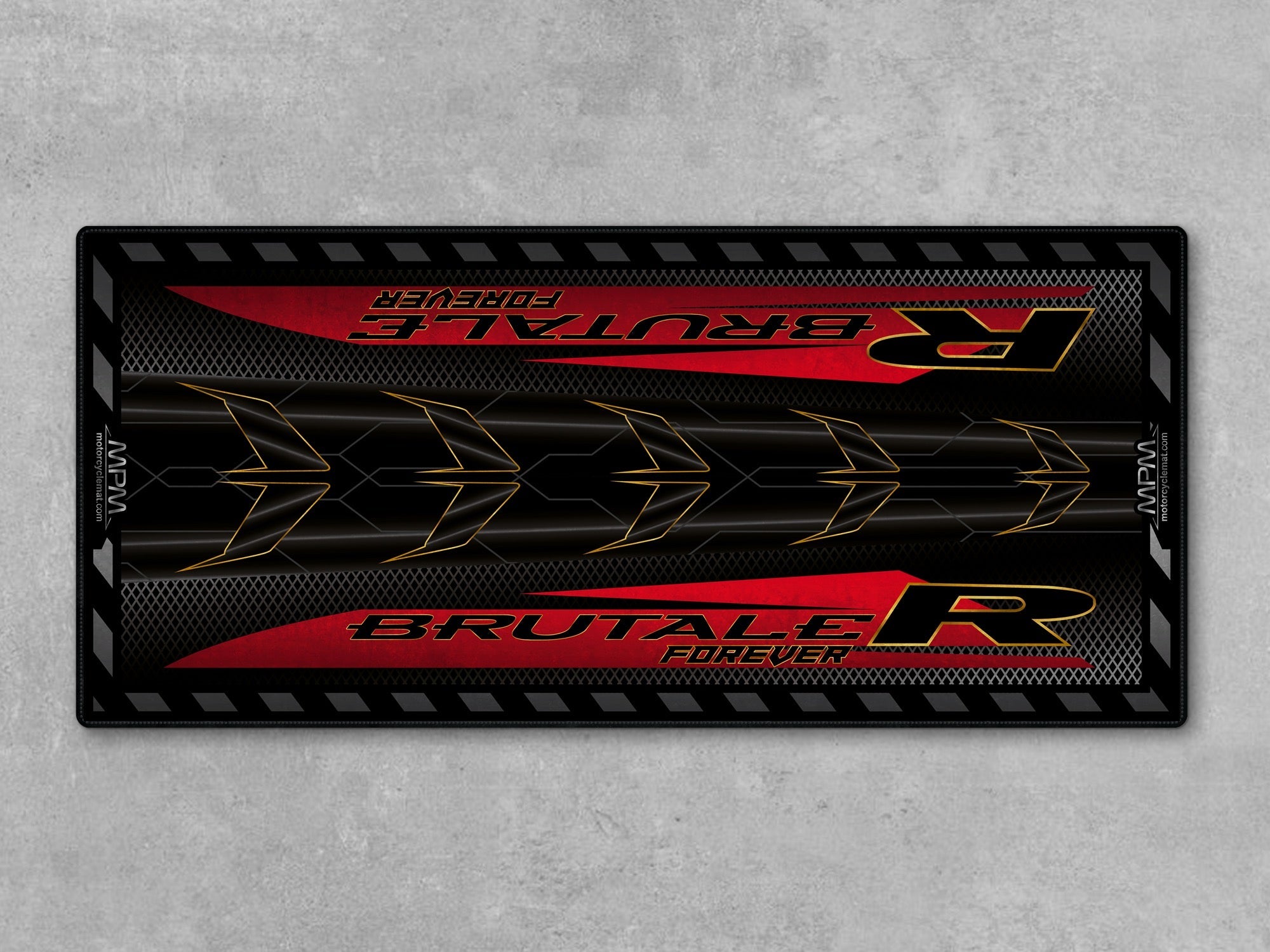 MPM Motorcycle Mat for MV Agusta Brutale R - U1503