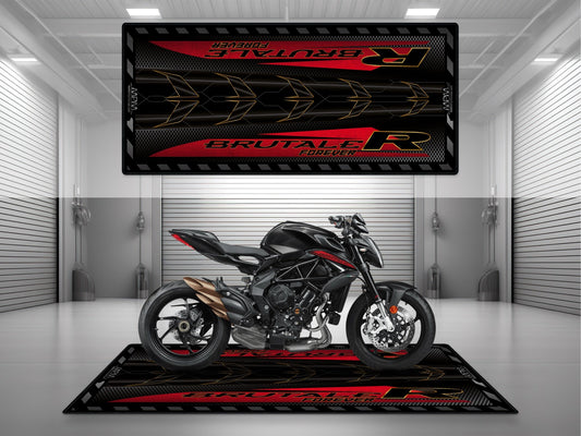 MPM Motorcycle Mat for MV Agusta Brutale R - U1503