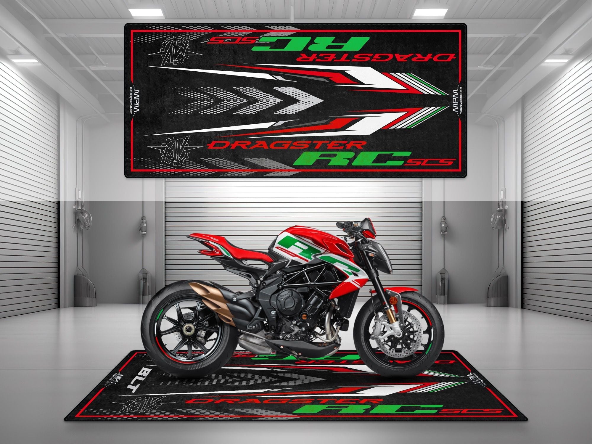 MPM Motorcycle Mat for MV Agusta Dragster RC - MM4265