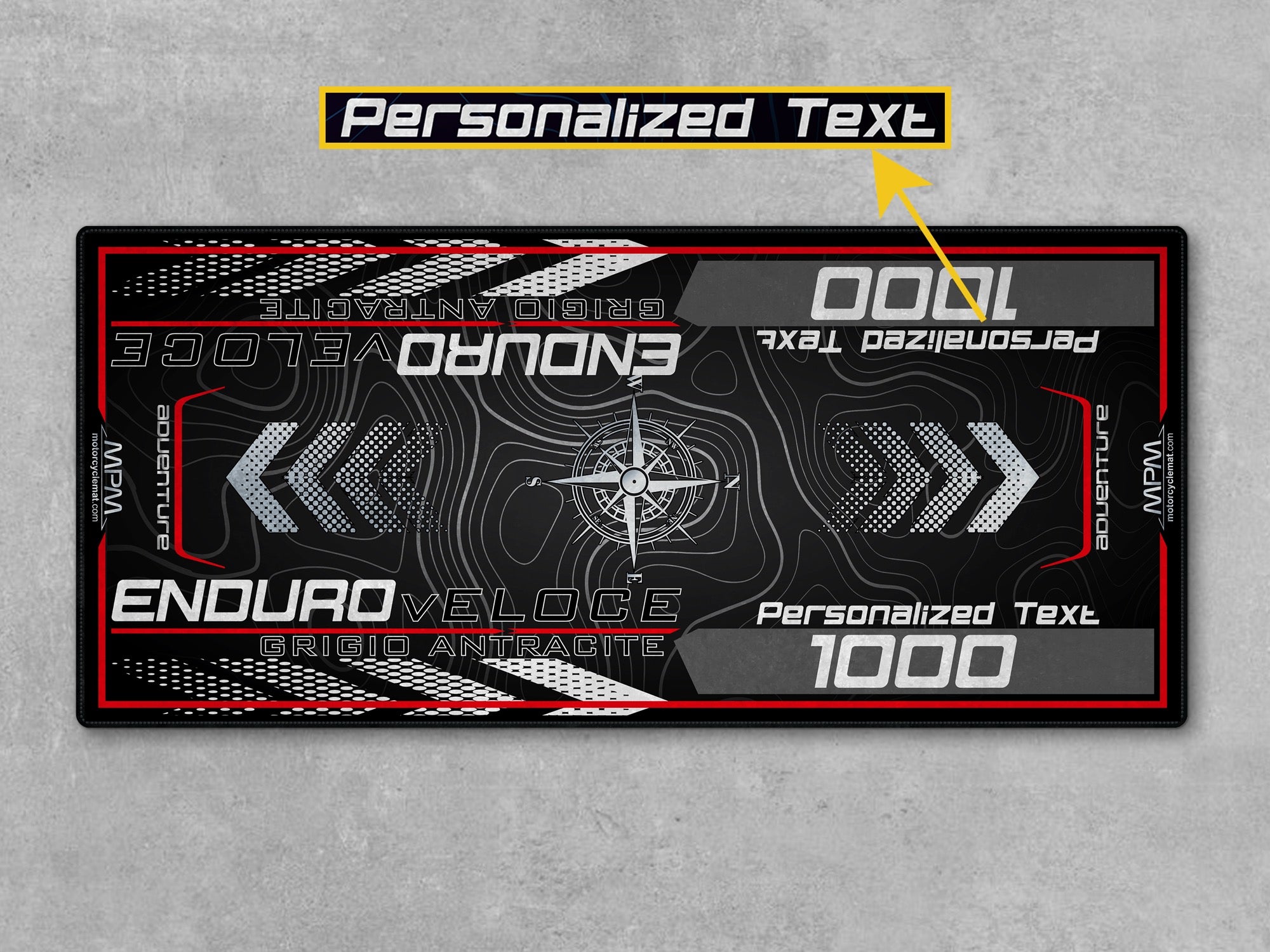 MPM Motorcycle Mat for MV Agusta Enduro Veloce - U1507