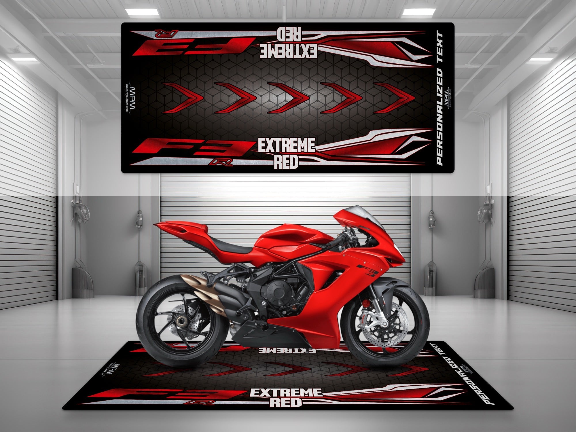 MPM Motorcycle Mat for MV Agusta F3R - U1501