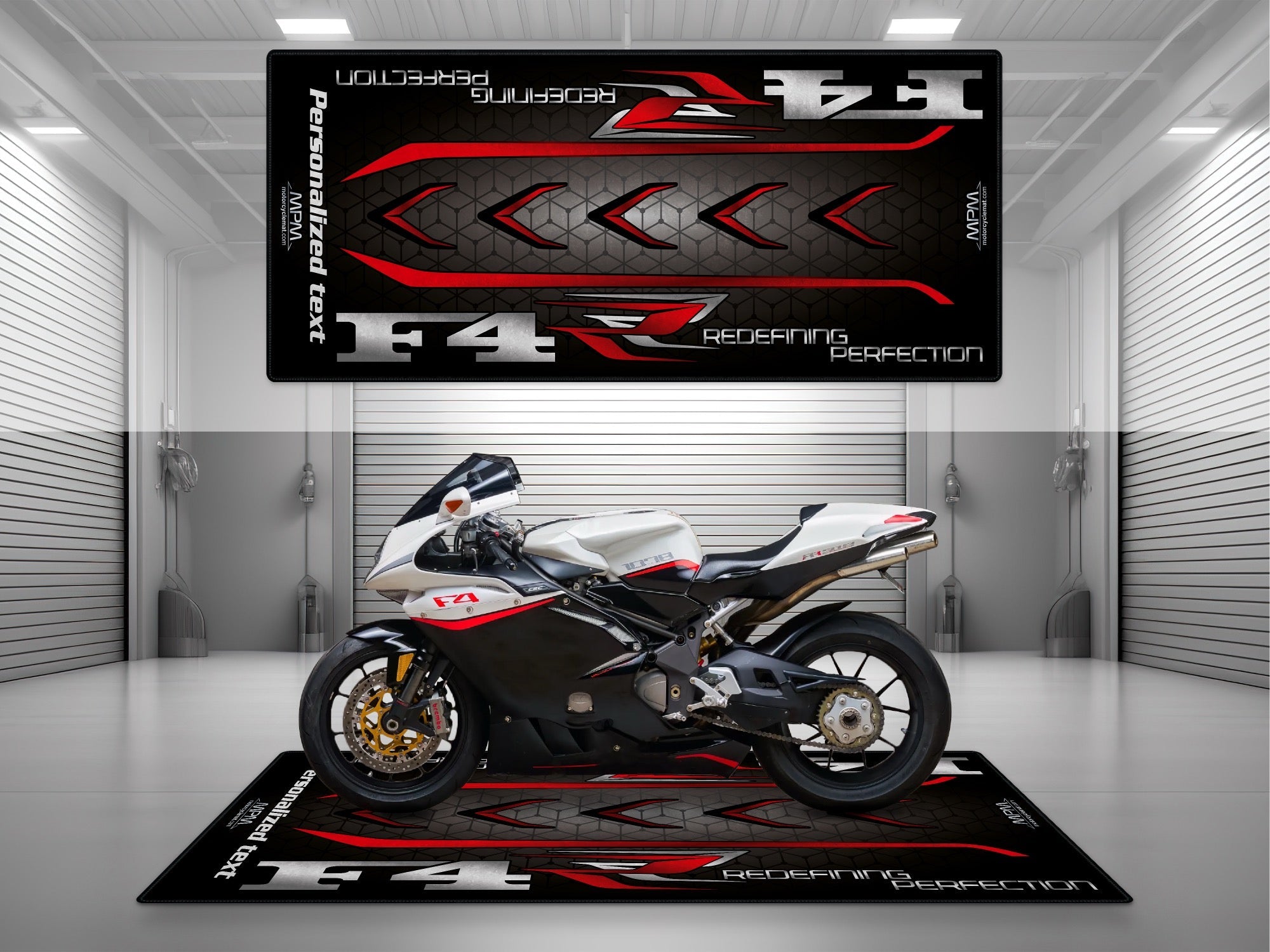 MPM Motorcycle Mat for MV Agusta F4 - U1502