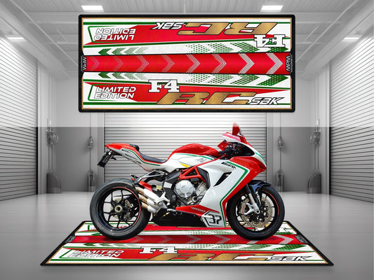 MPM Motorcycle Pit Mat for MV Agusta F4 RC SBK - U1506