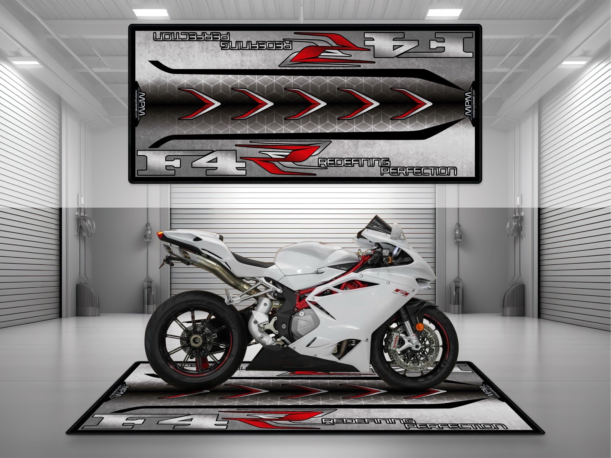 MPM Motorcycle Mat for MV Agusta F4 - U1502