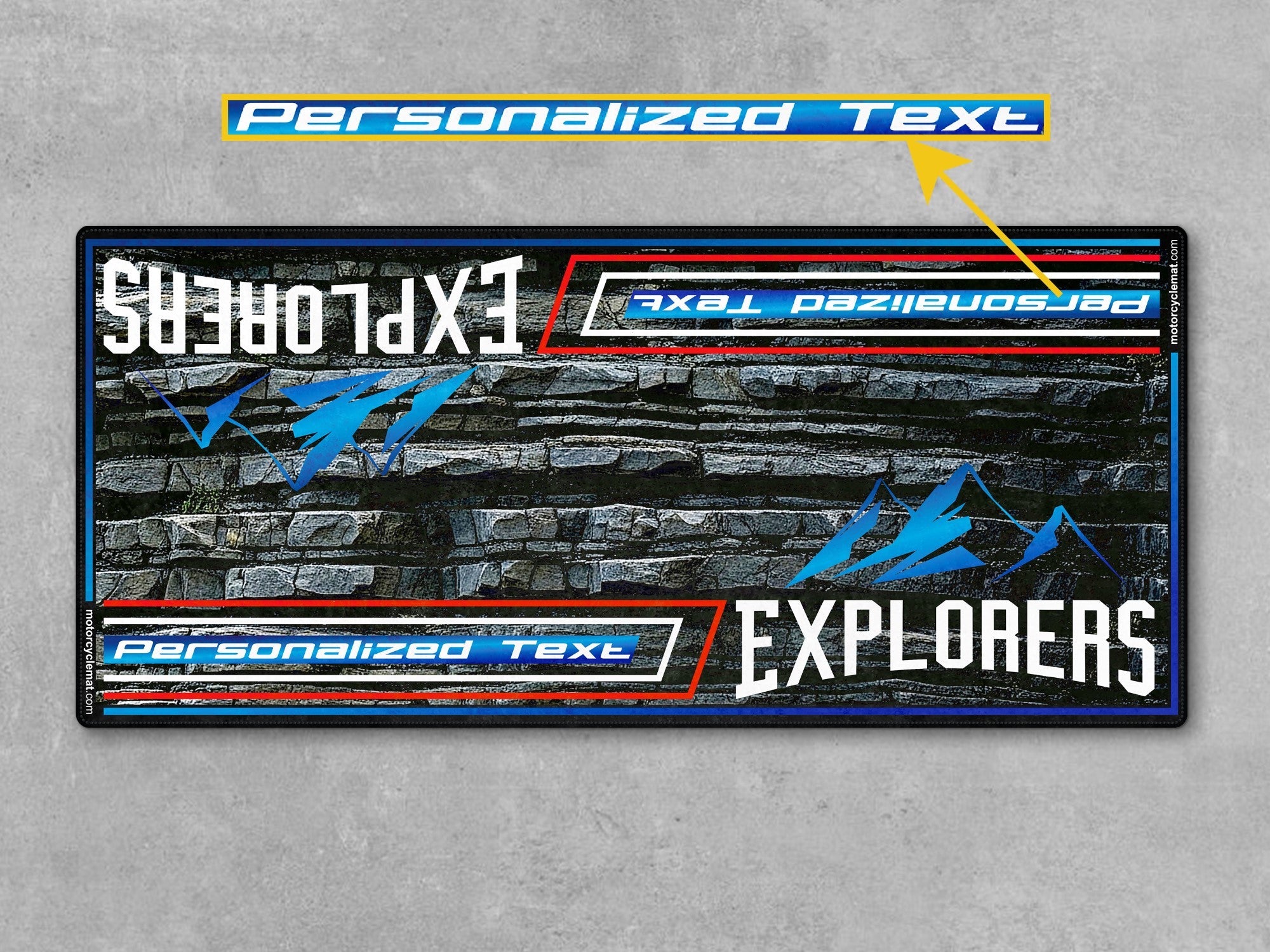 MPM Motorcycle Mat for BMW GS Series - U503