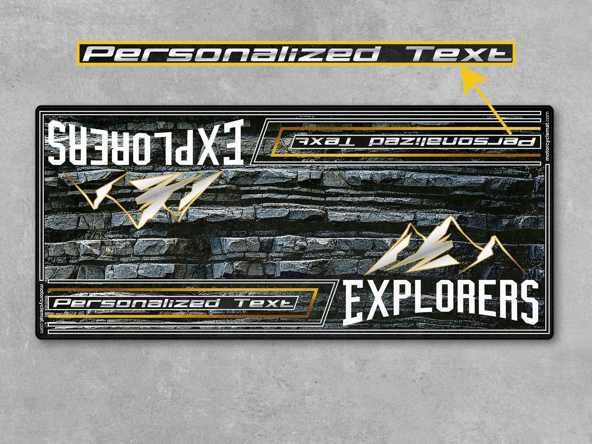 MPM Motorcycle Mat for BMW GS Series - U503