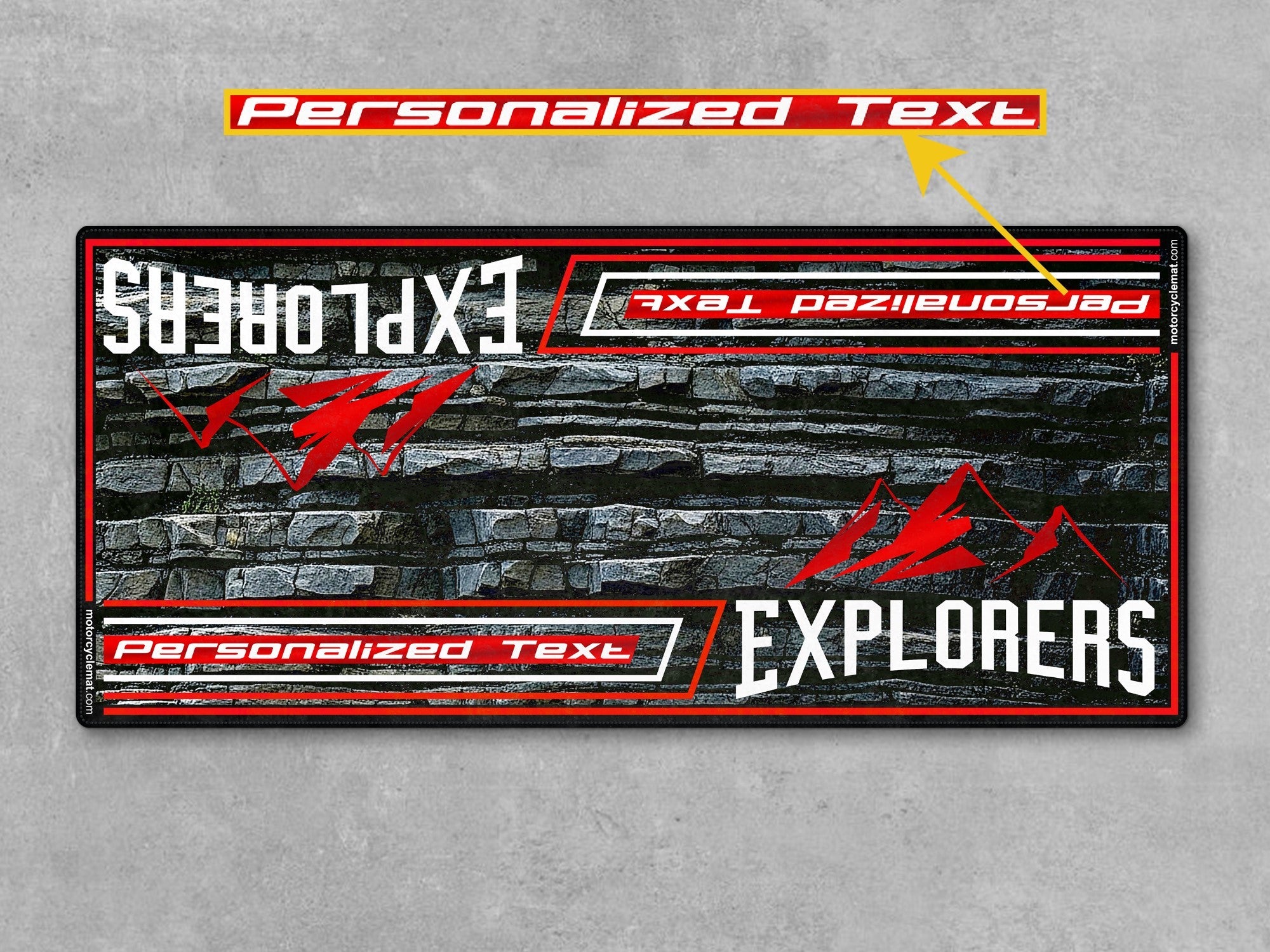 MPM Motorcycle Mat for BMW GS Series - U503