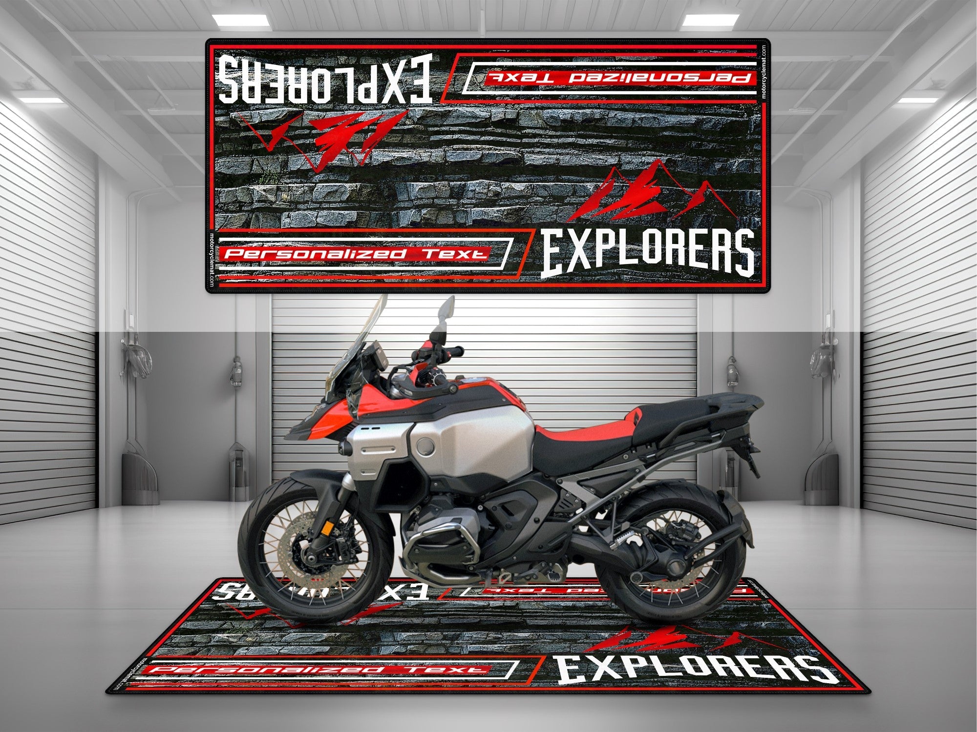 MPM Motorcycle Mat for BMW GS Series - U503