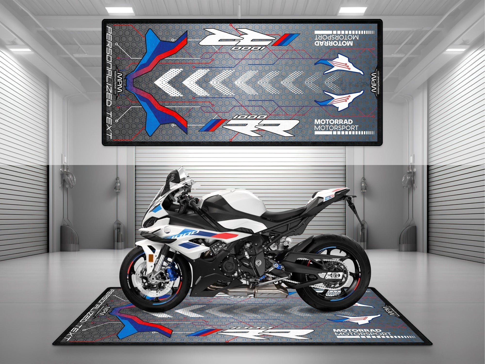 MPM Motorcycle Mat for BMW S1000RR - U504