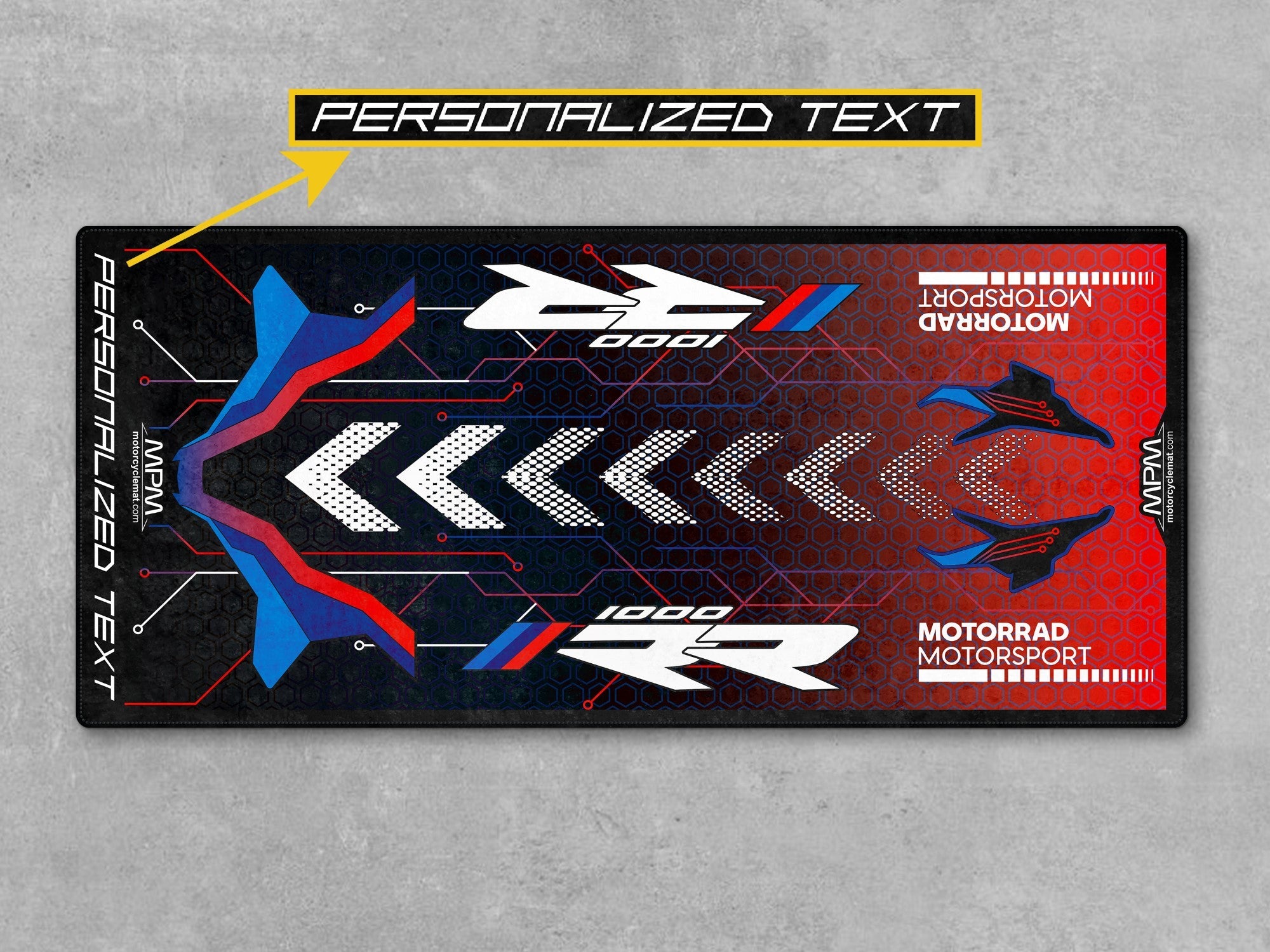 MPM Motorcycle Mat for BMW S1000RR - U504