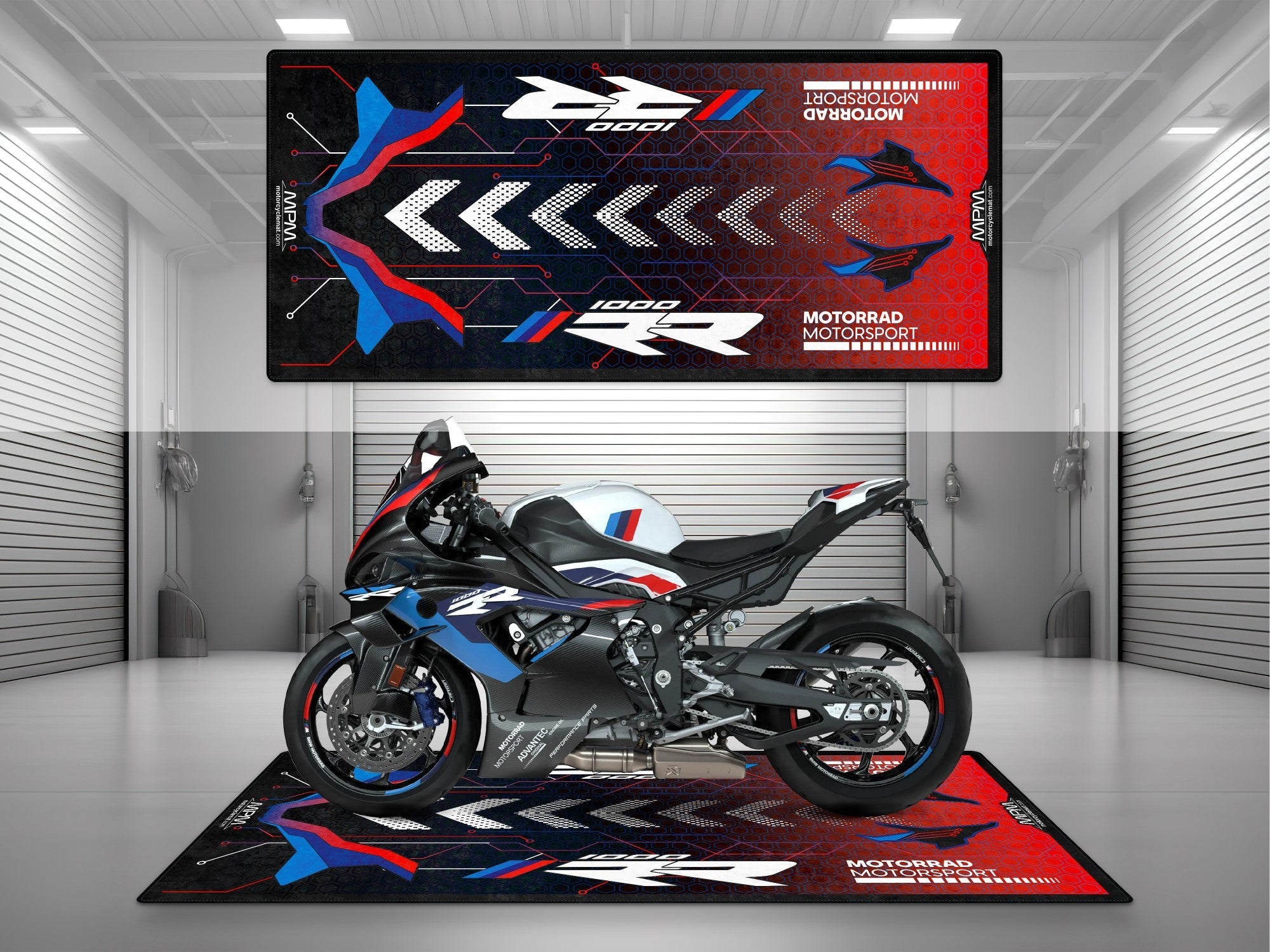 MPM Motorcycle Mat for BMW S1000RR - U504