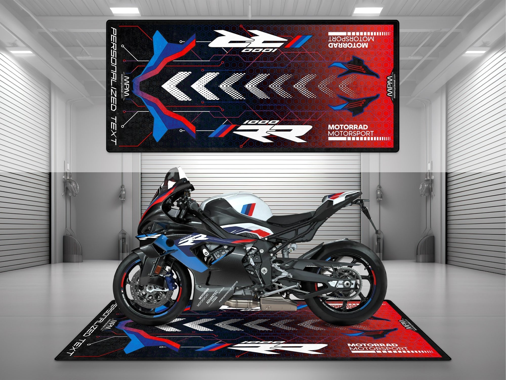 MPM Motorcycle Mat for BMW S1000RR - U504