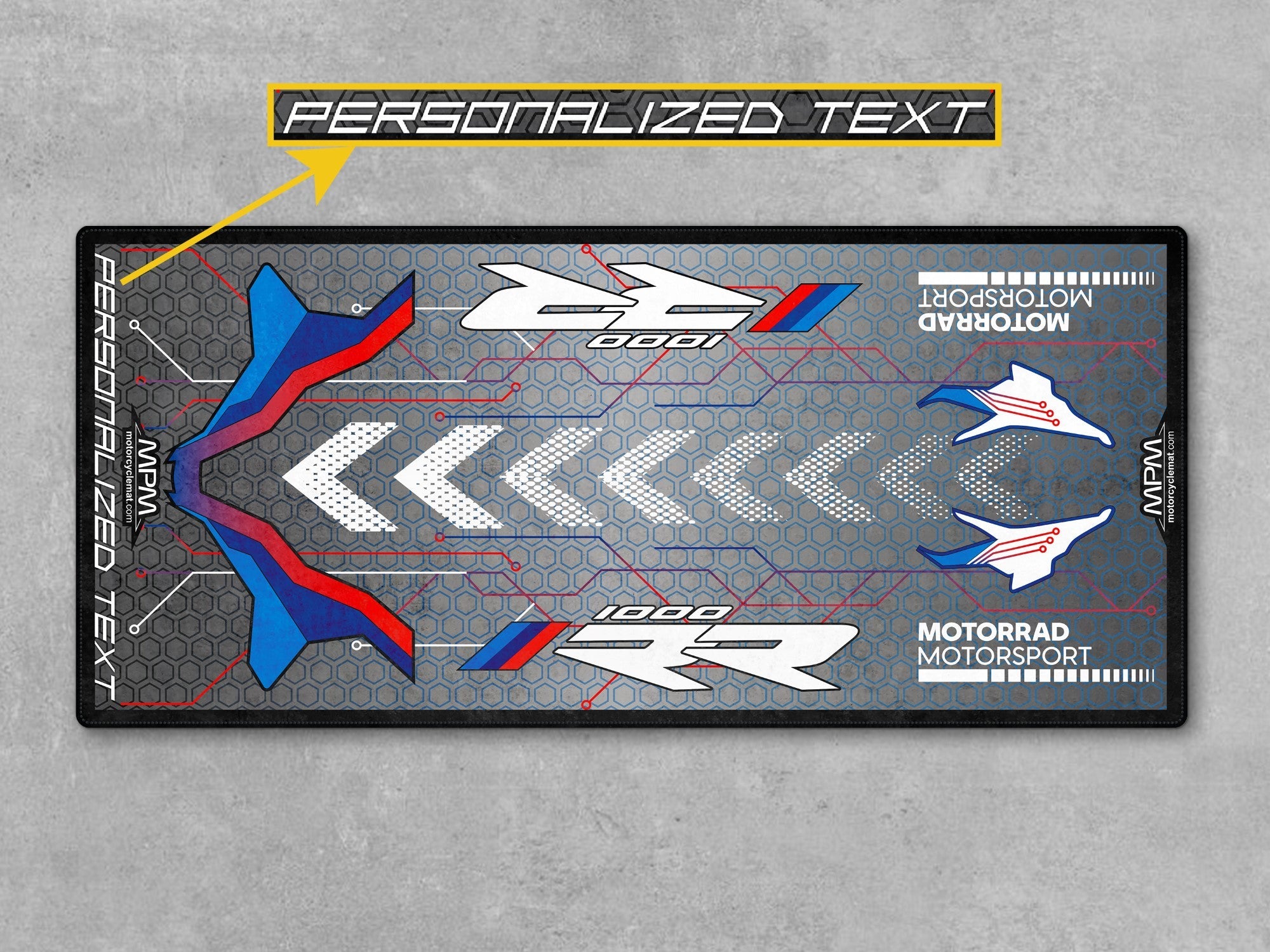 MPM Motorcycle Mat for BMW S1000RR - U504