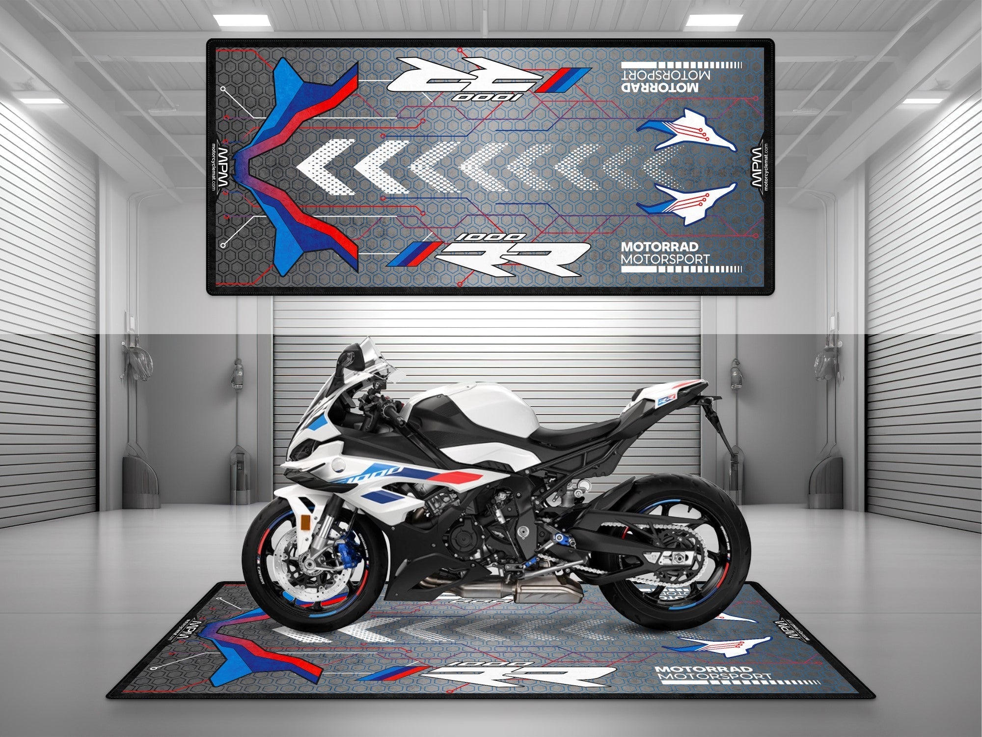 MPM Motorcycle Mat for BMW S1000RR - U504