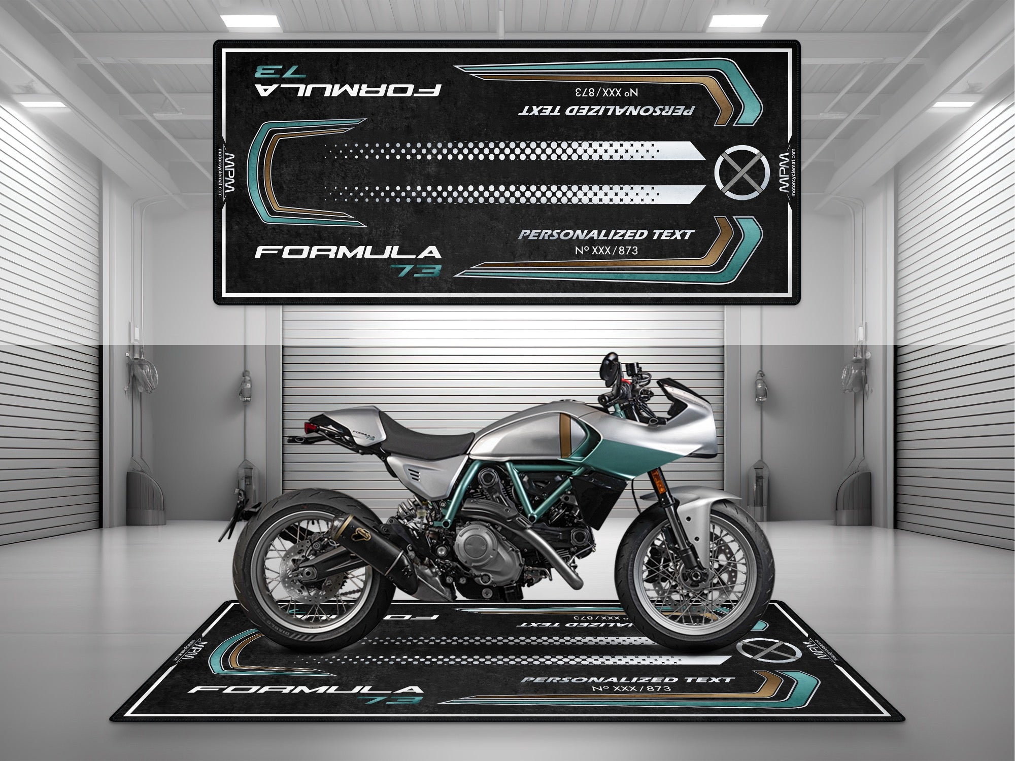 MPM Motorcycle Mat for Ducati Formula 73 - MM4268