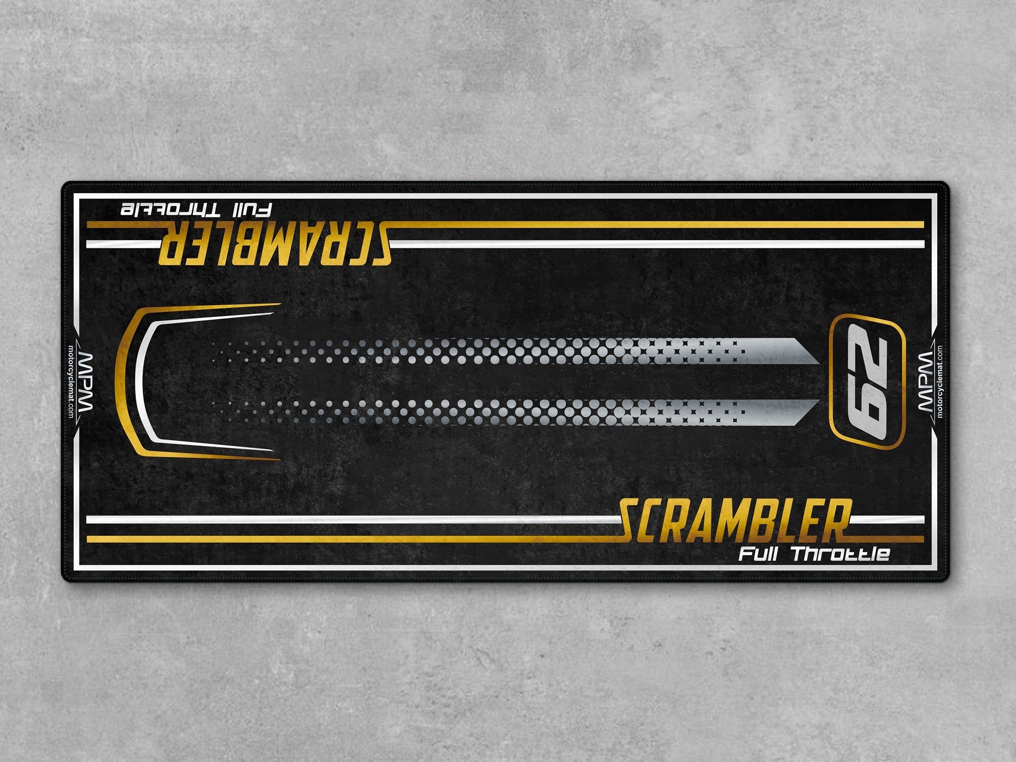 MPM Motorcycle Mat for Ducati Scrambler Full Throttle - U805